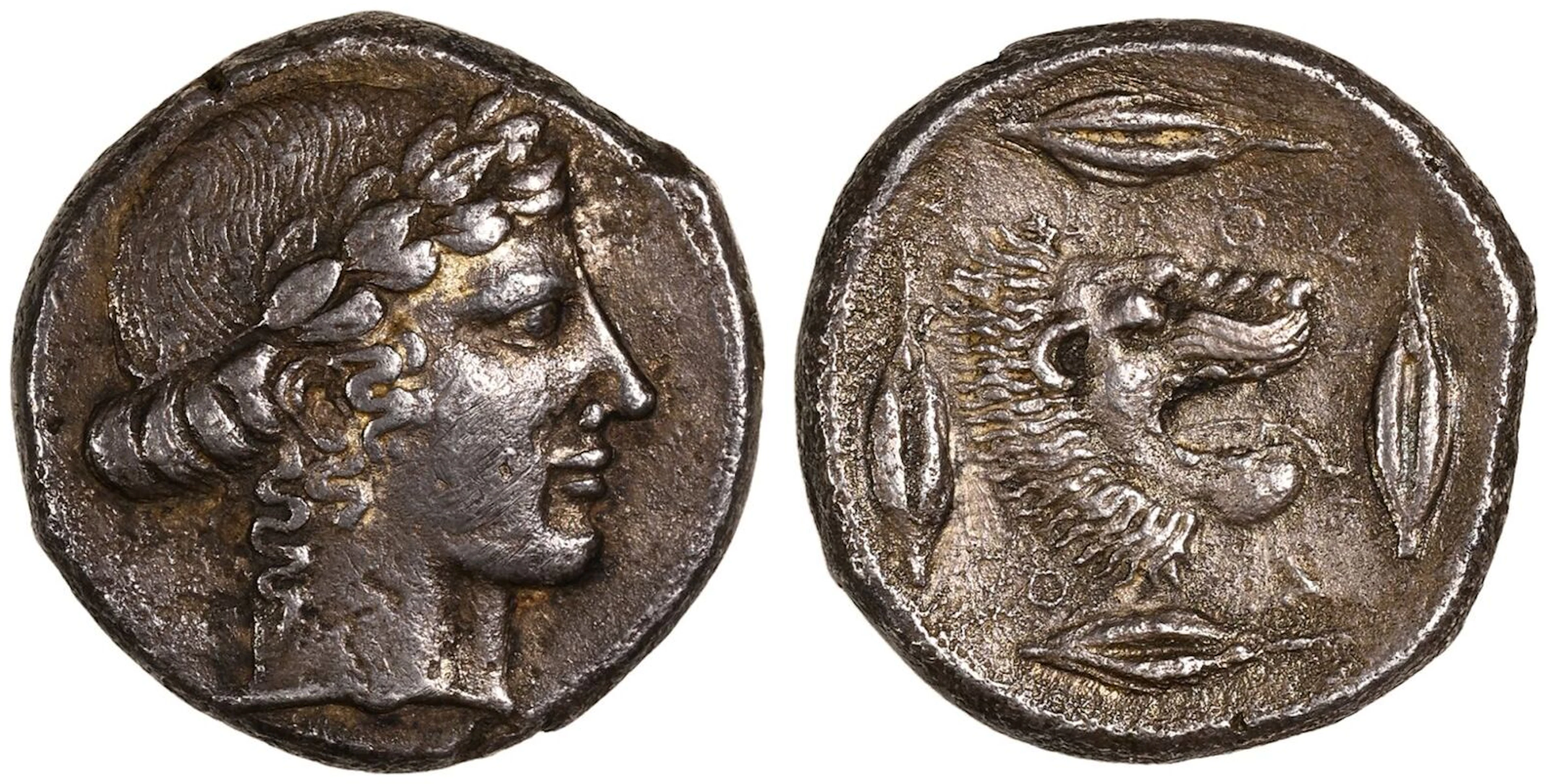 Sicily, Leontini, AR Tetradrachm