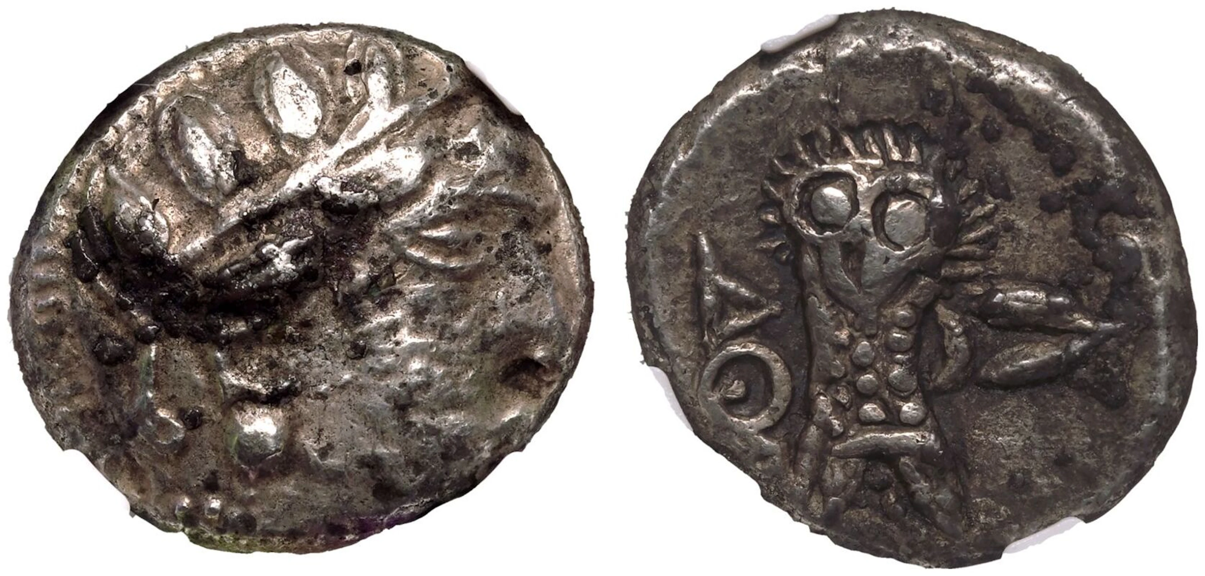 Northwestern Arabia, Lihyan(?), AR 'Didrachm'
