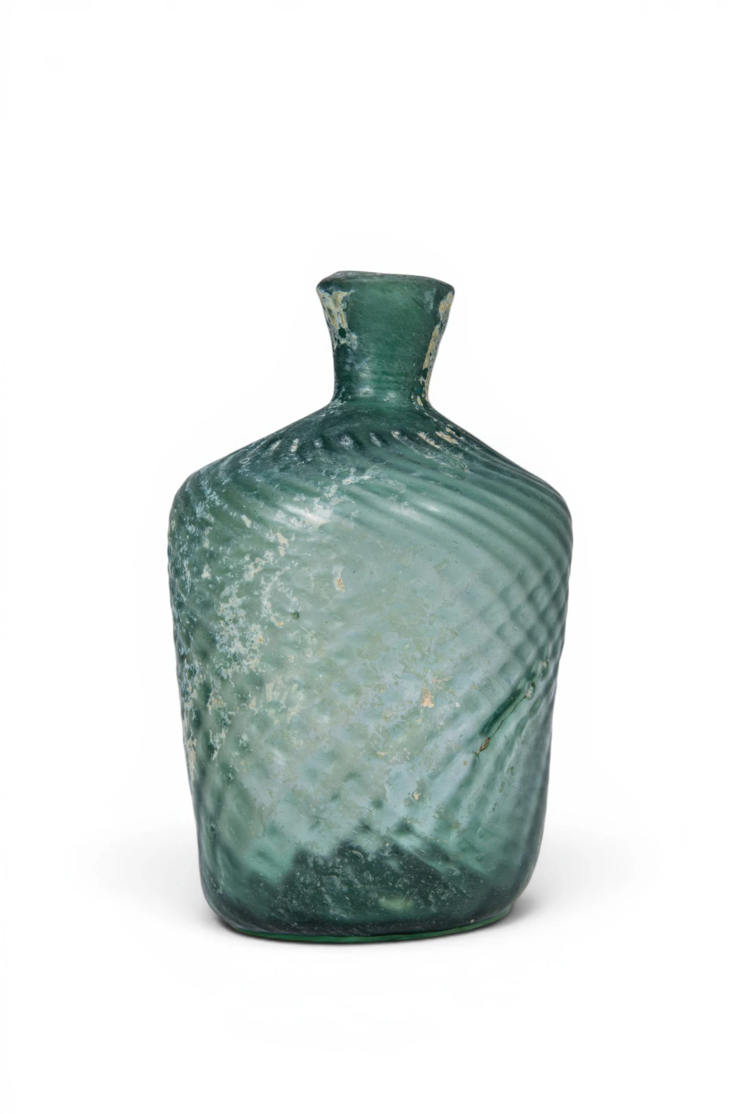 LARGE BYZANTINE GLASS BOTTLE