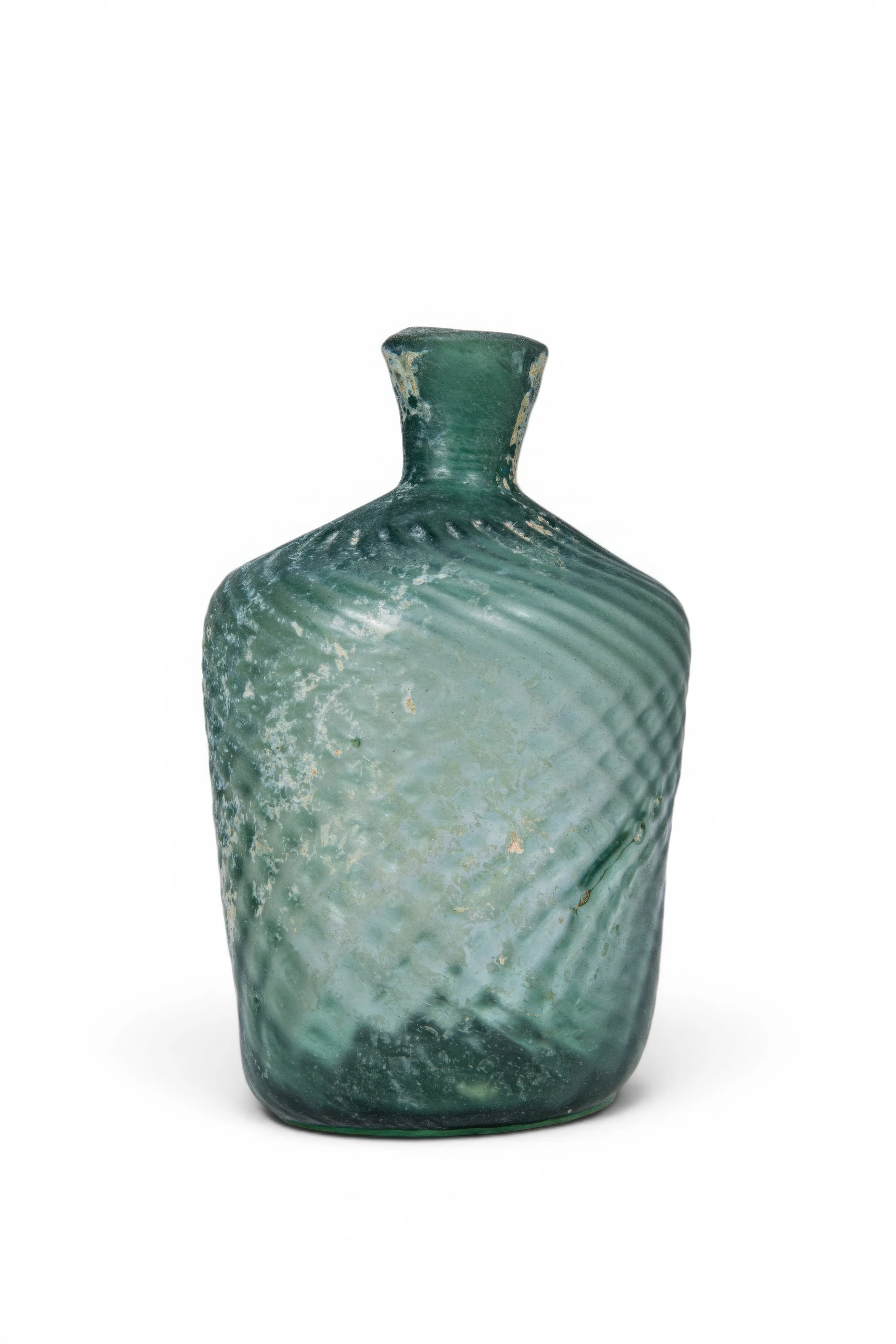 LARGE BYZANTINE GLASS BOTTLE