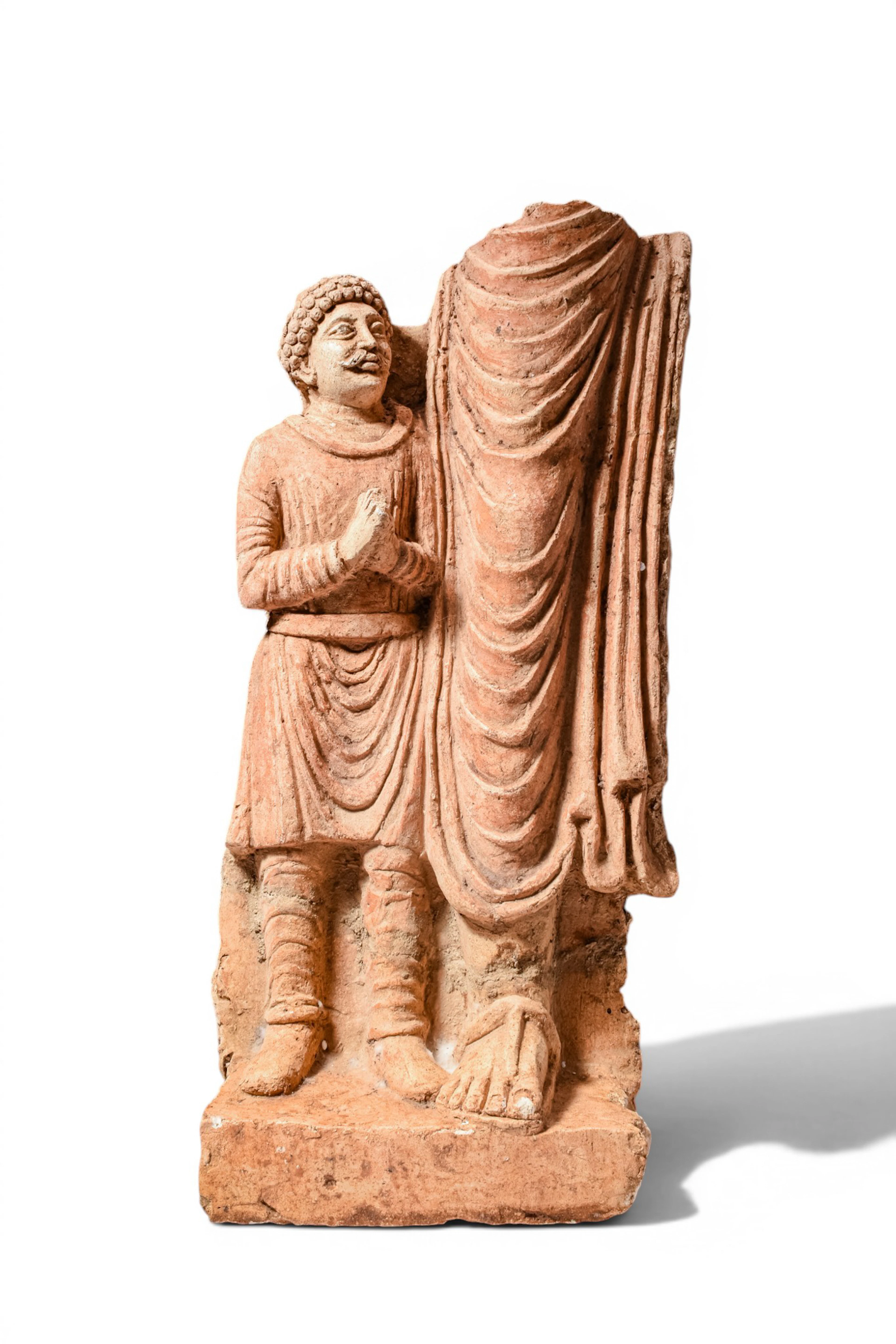 GANDHARA STUCCO WITH CHILD