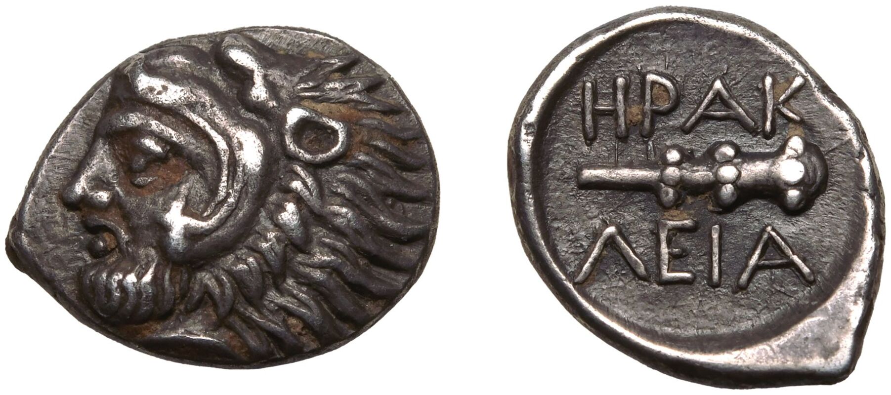 Bithynia, Herakleia Pontika, AR Trihemiobol