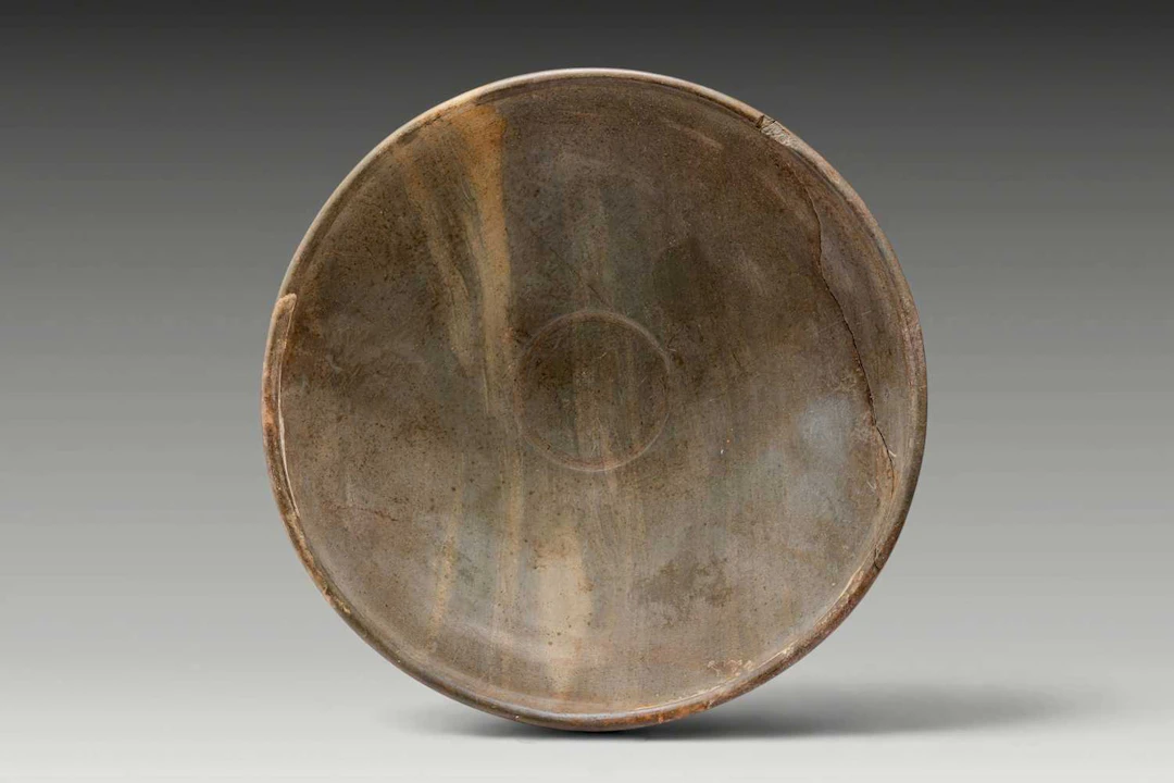 EGYPTIAN STONE SHALLOW BOWL
