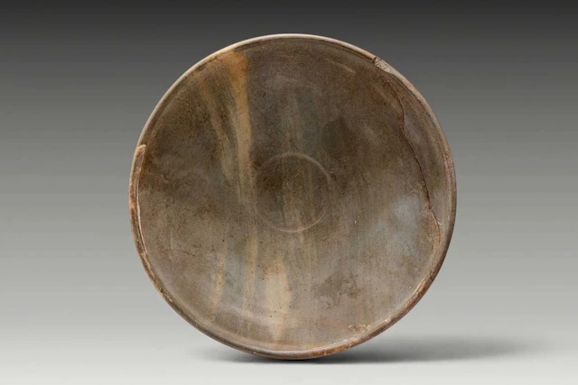 EGYPTIAN STONE SHALLOW BOWL