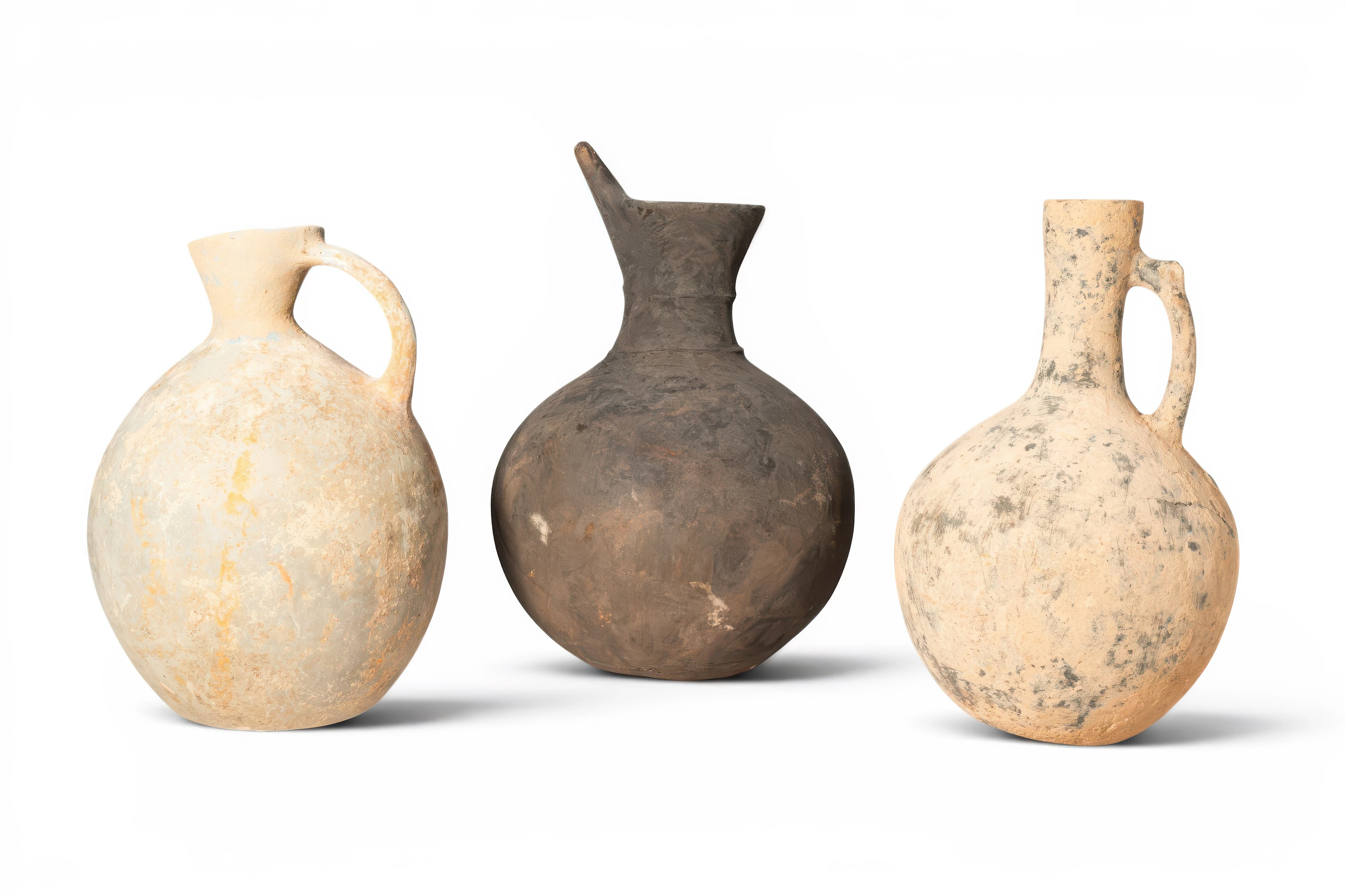 COLLECTION OF CYPRIOT ARCHAIC TERRACOTTA JUGS