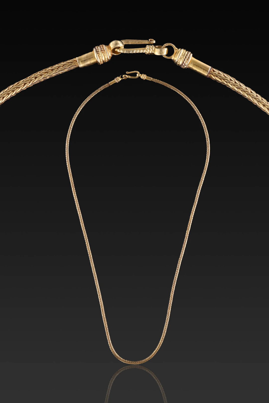ROMAN GOLD CHAIN NECKLACE