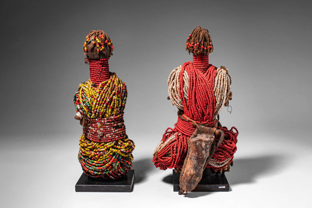 TWO NAMJI DOLLS