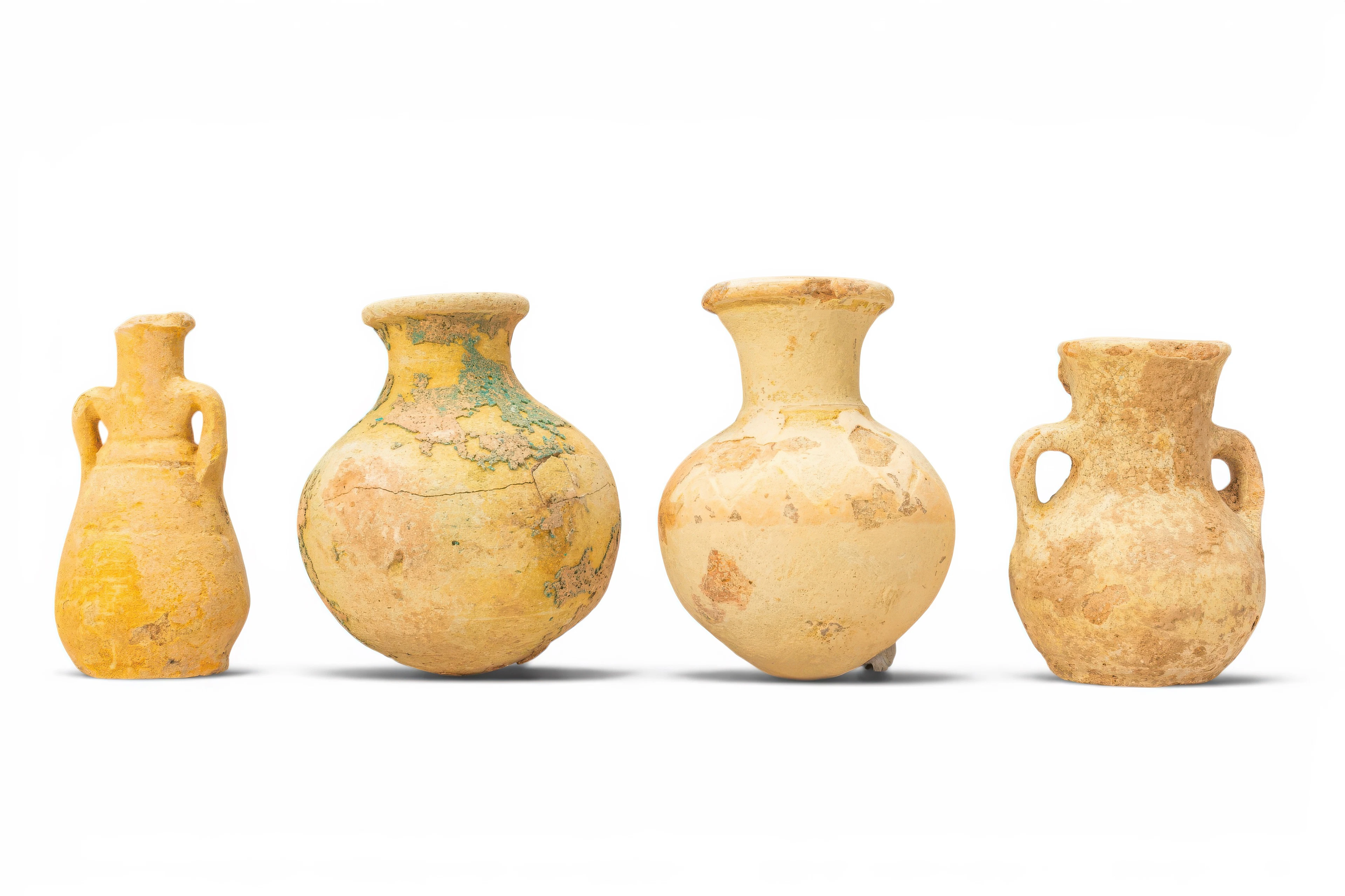 COLLECTION OF NEO-ASSYRIAN GLAZED VESSELS
