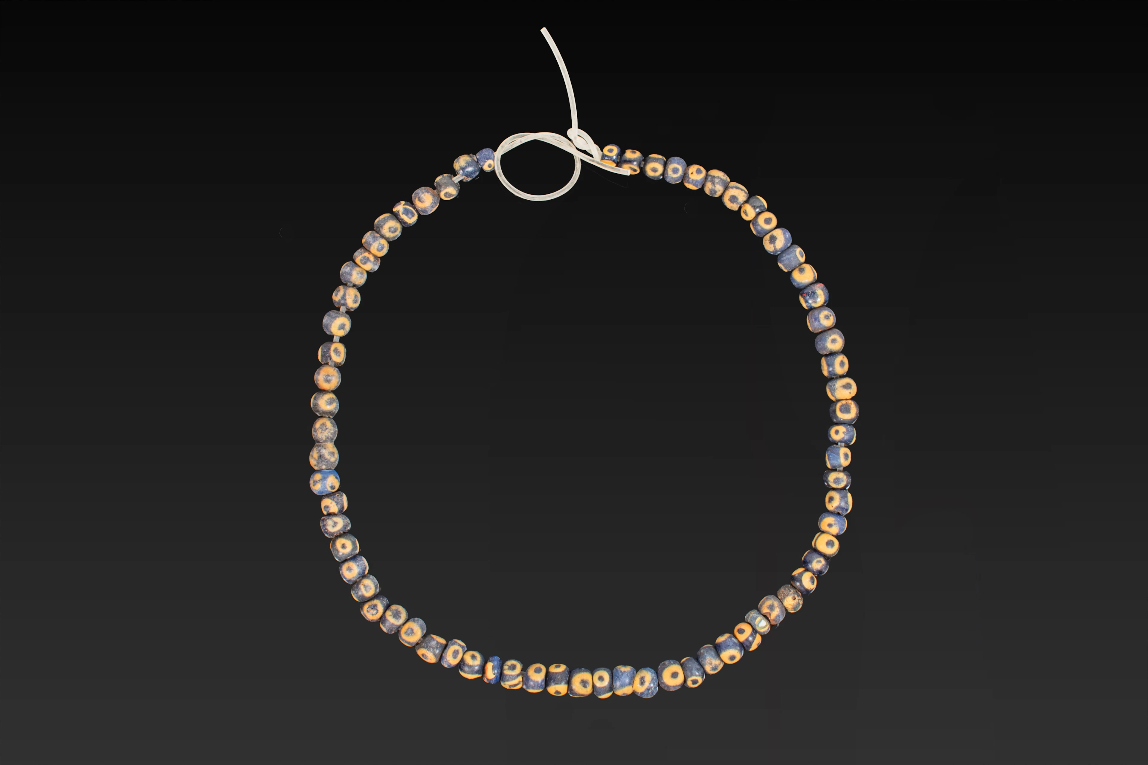 ICONIC GRAECO-PHOENICIAN NECKLACE OF GLASS EYE BEADS
