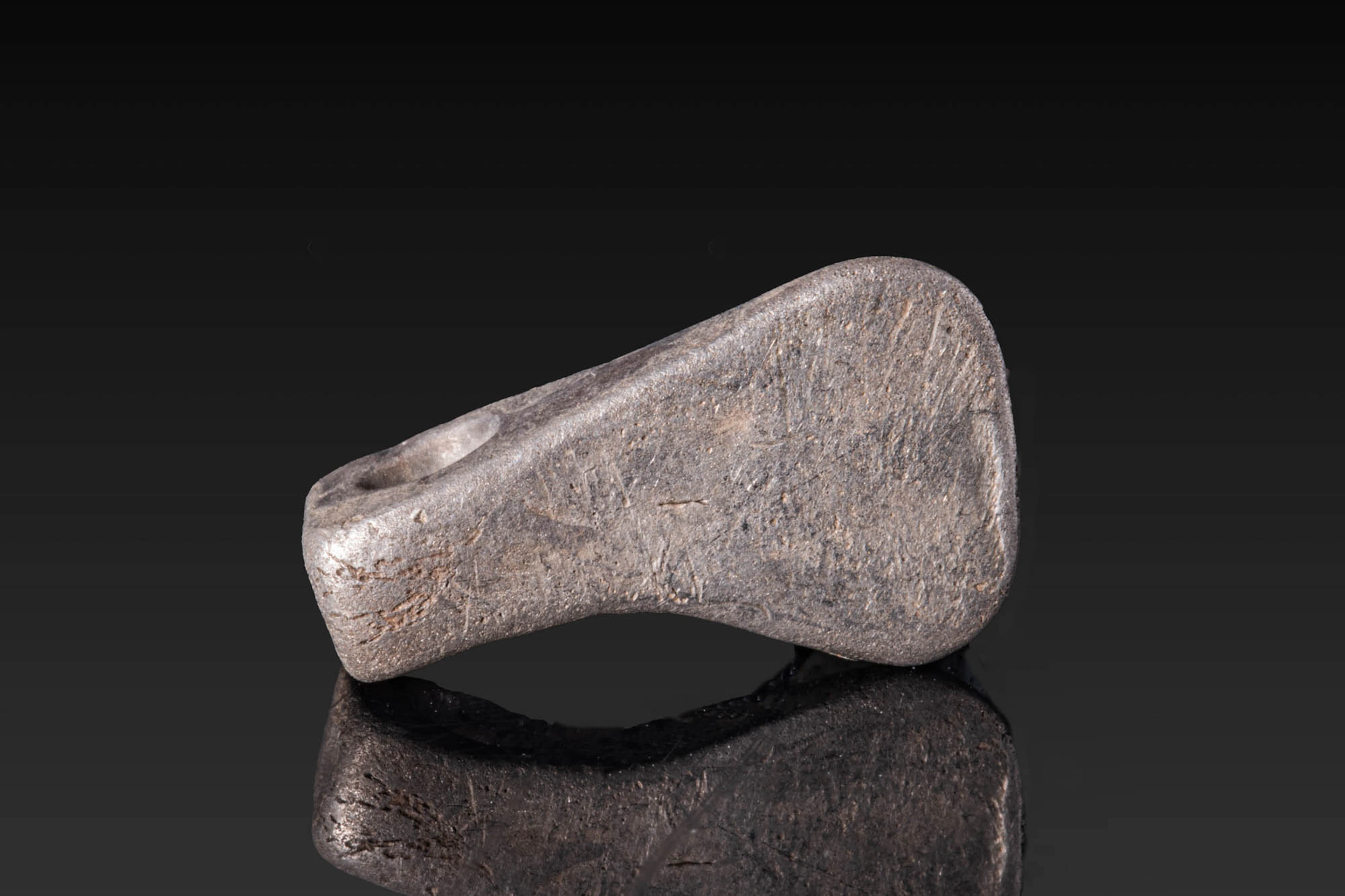 VIKING SILVER AXE-SHAPED PENDANT