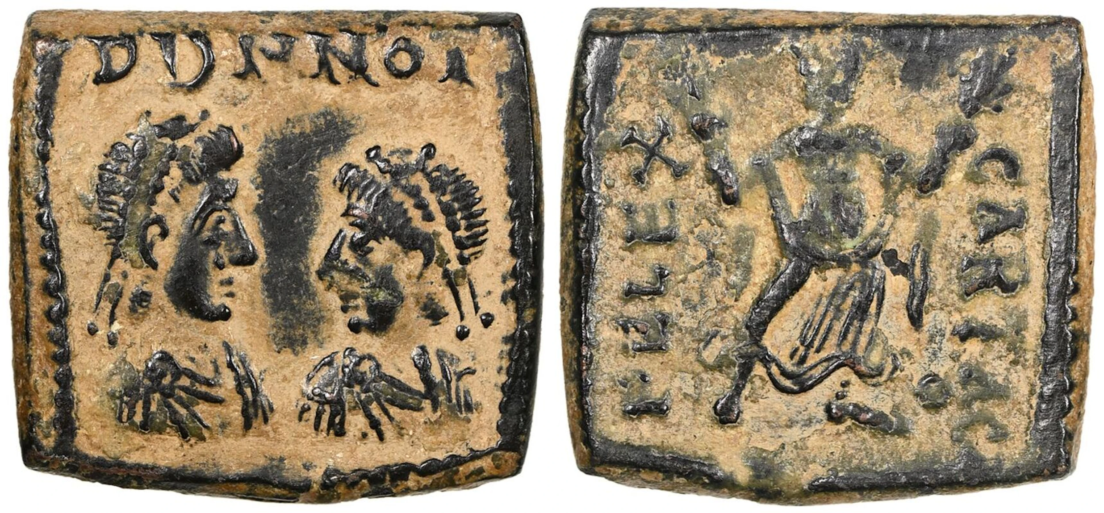 Gratian Æ Coin Weight