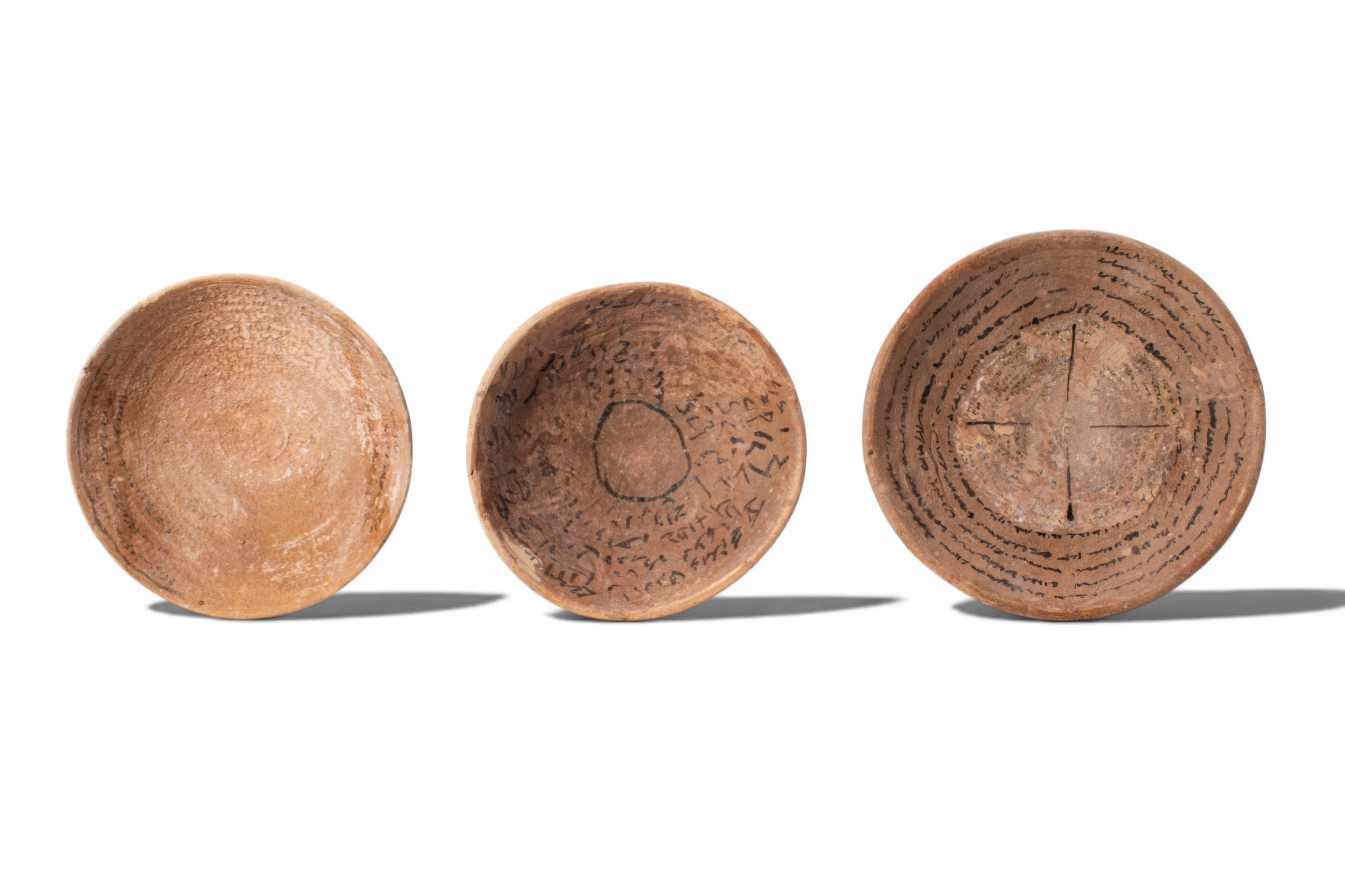 COLLECTION OF ARAMAIC TERRACOTTA INCANTATION BOWLS