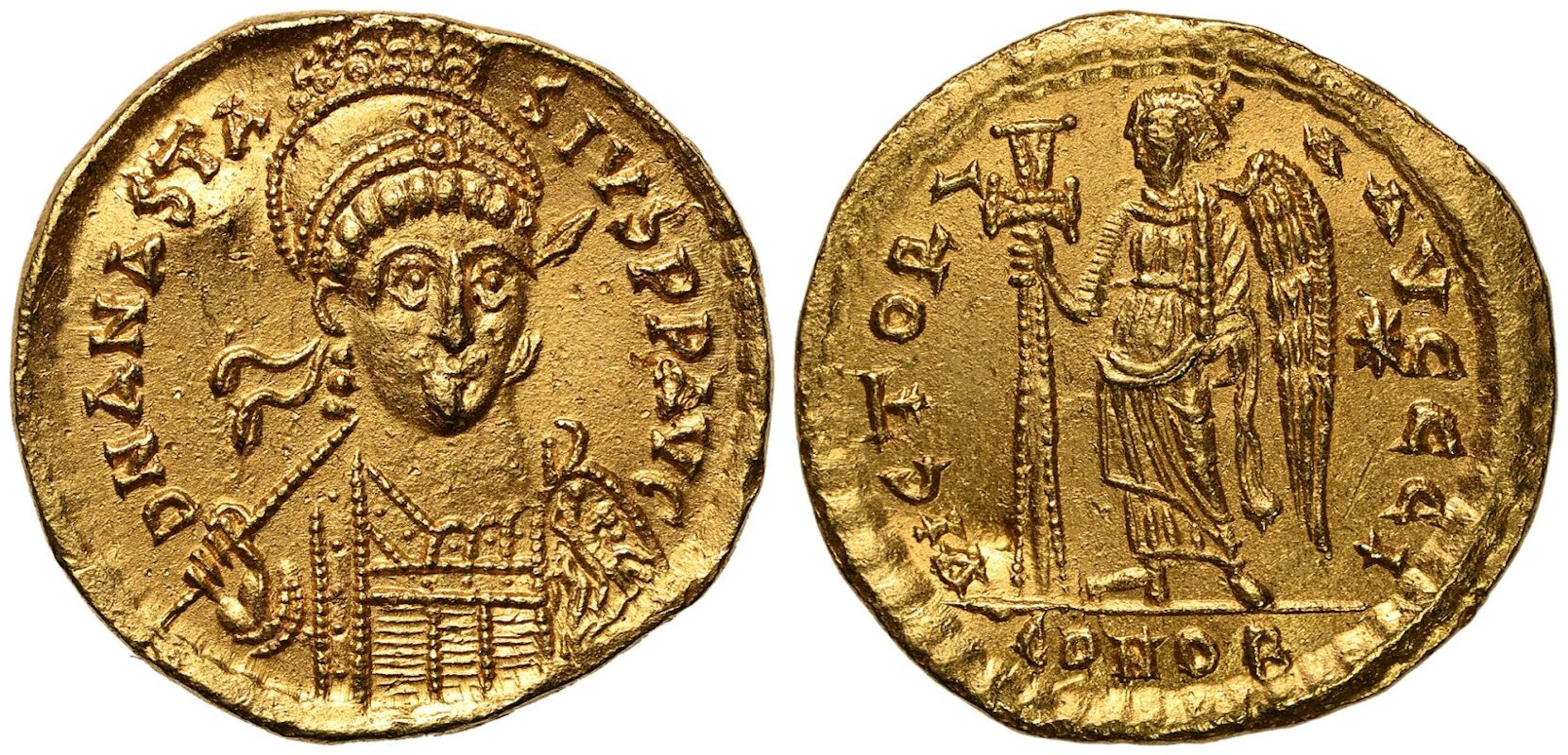 Anastasius I AV Solidus