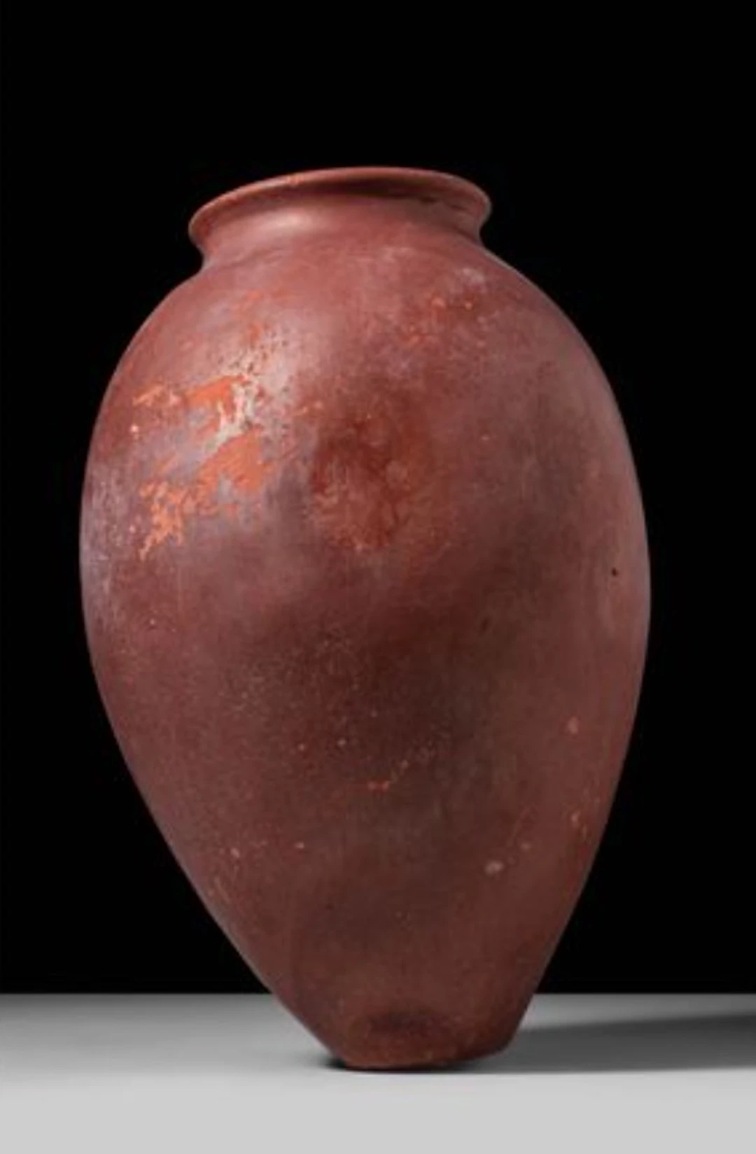 EGYPTIAN RED-POLISHED POTTERY JAR - EX. CHRISTIE'S