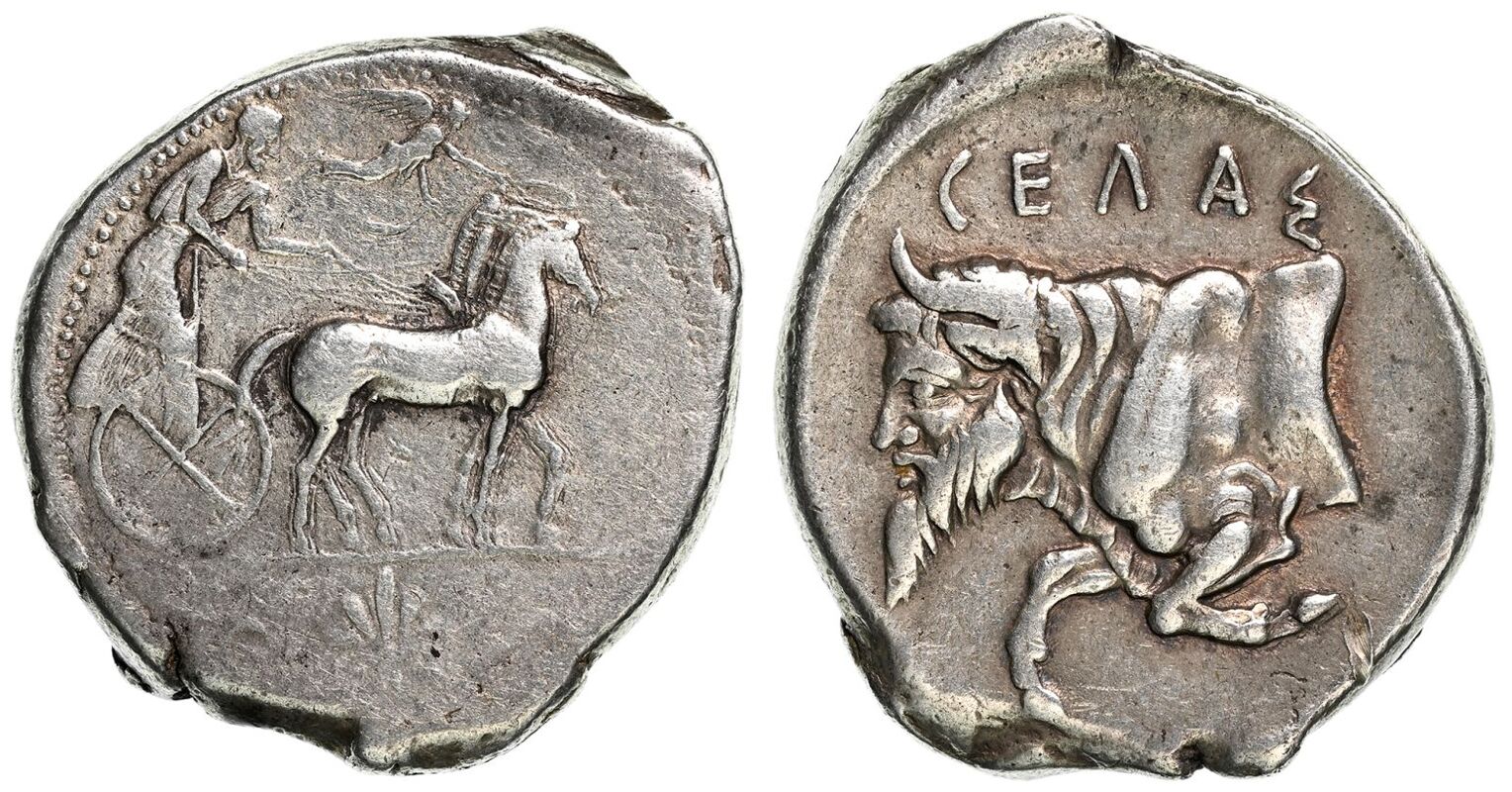 Sicily, Gela, AR Tetradrachm