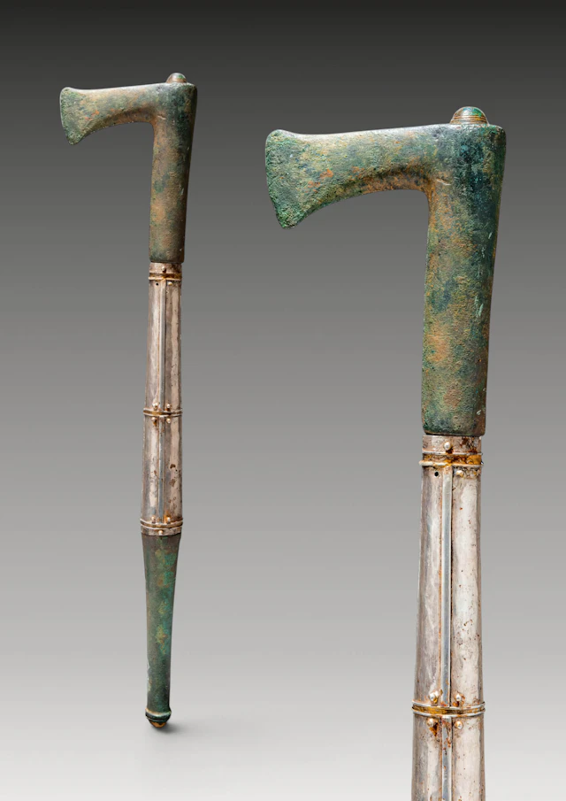 RARE ELAMITE BRONZE RITUAL AXE