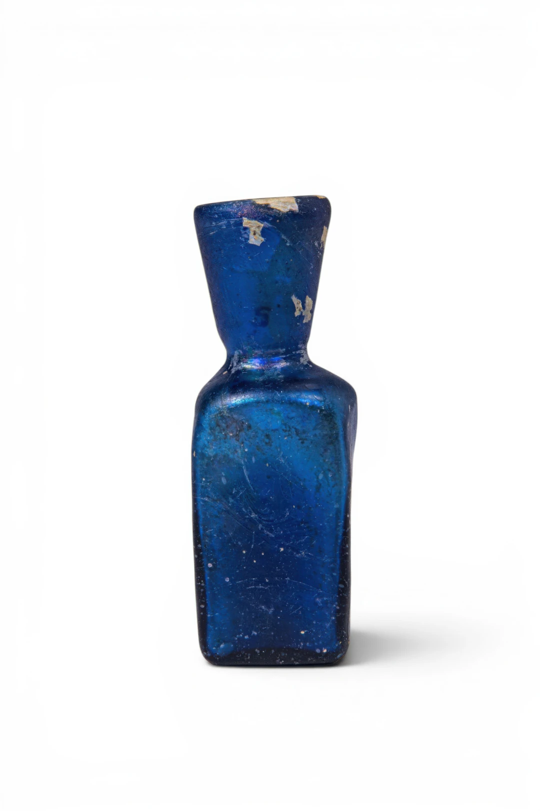 UMAYYAD COBALT GLASS FLASK