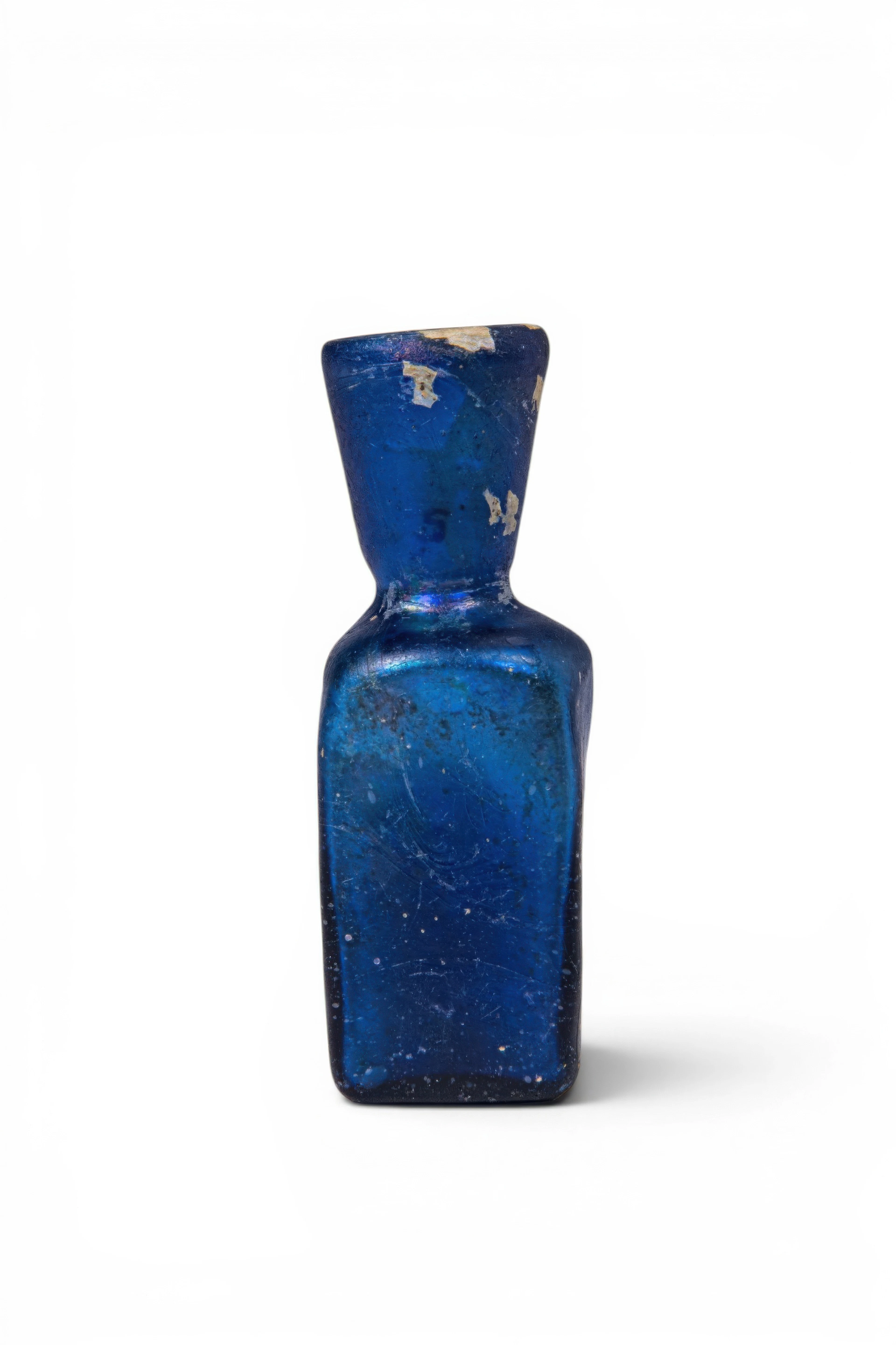 UMAYYAD COBALT GLASS FLASK