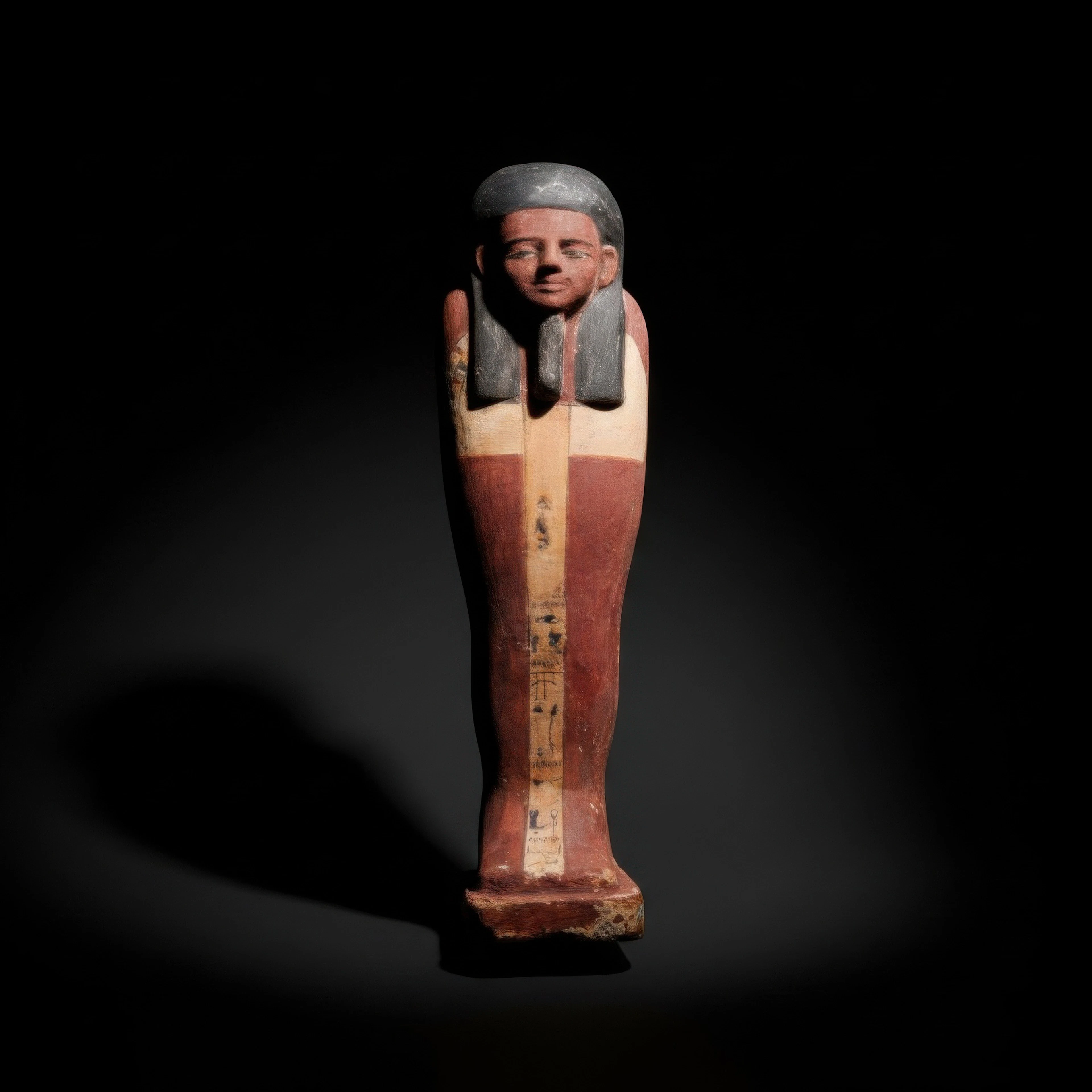 LARGE EGYPTIAN WOOD PTAH-SOKAR-OSIRIS