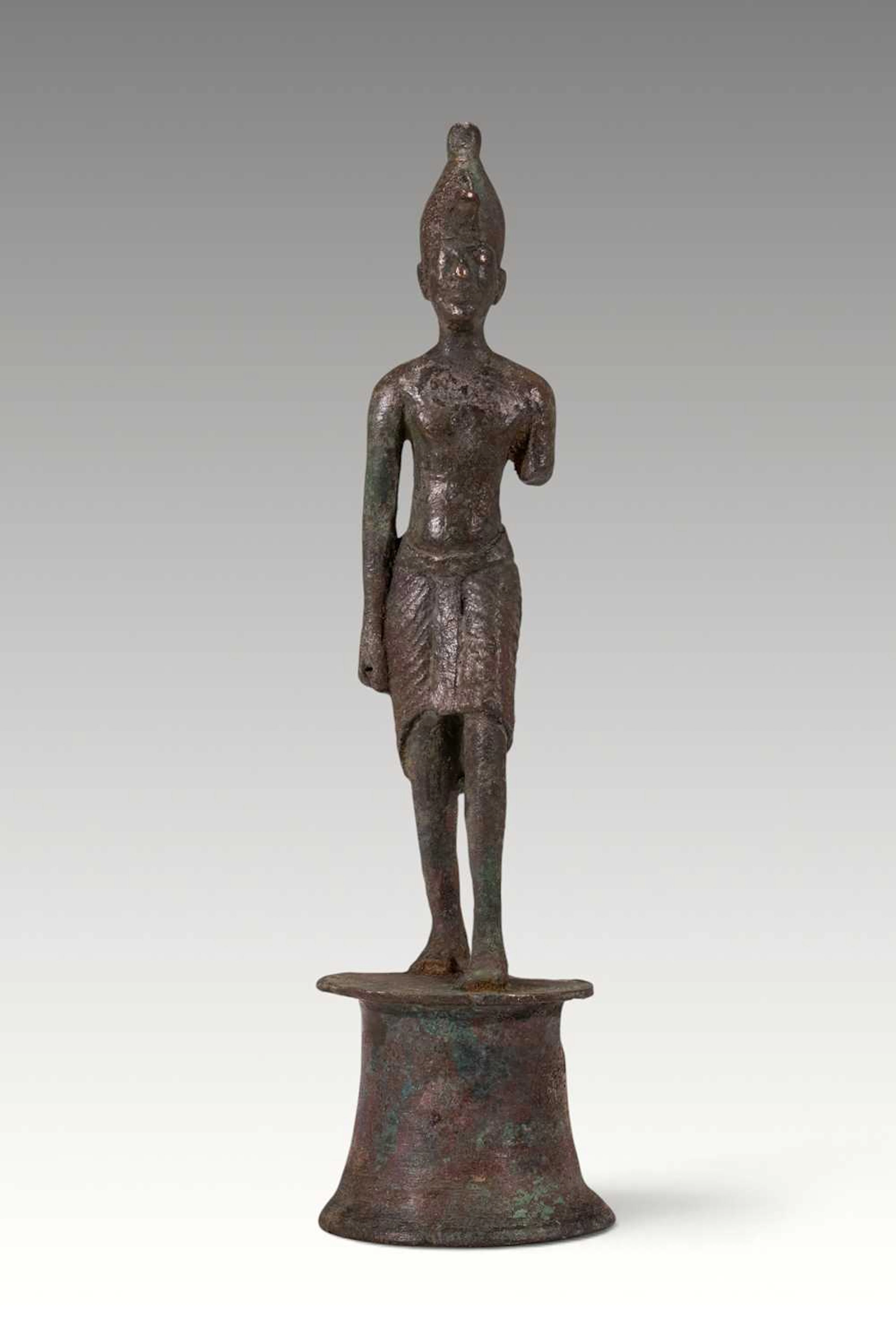 PHOENICIAN BRONZE FIGURE OF RESHEF