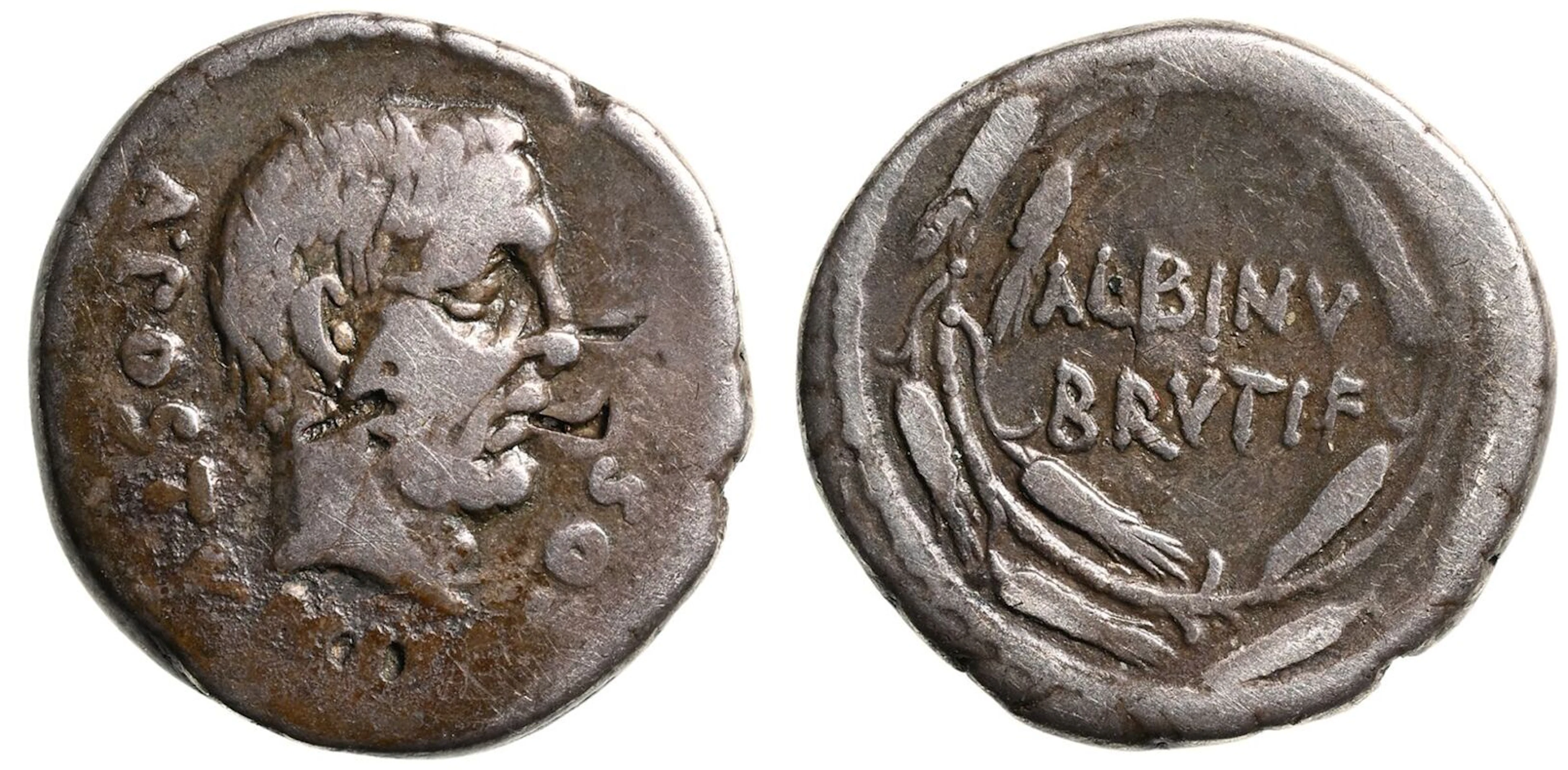 D. Junius Brutus Albinus AR Denarius