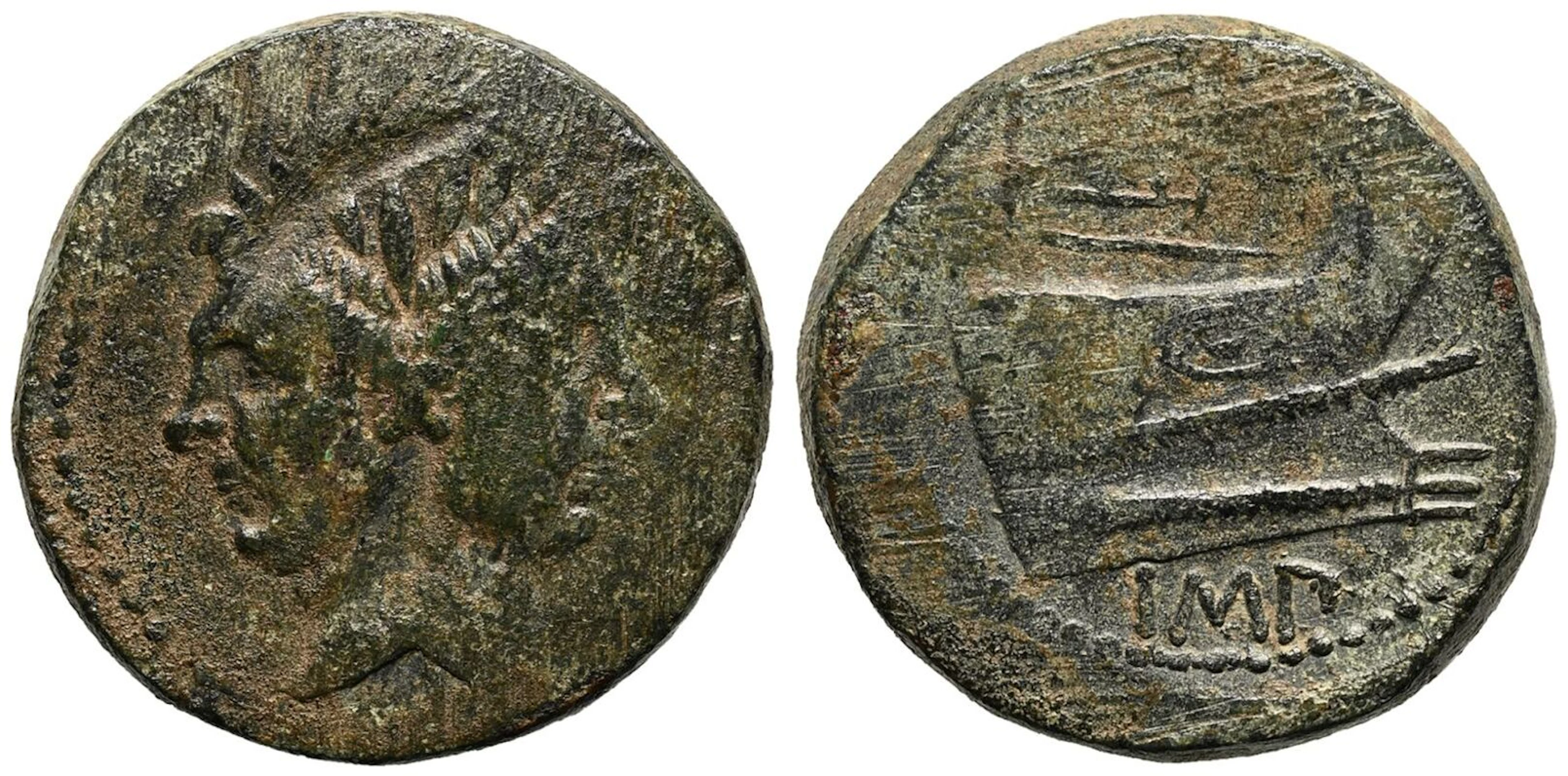 Sextus Pompey Æ As