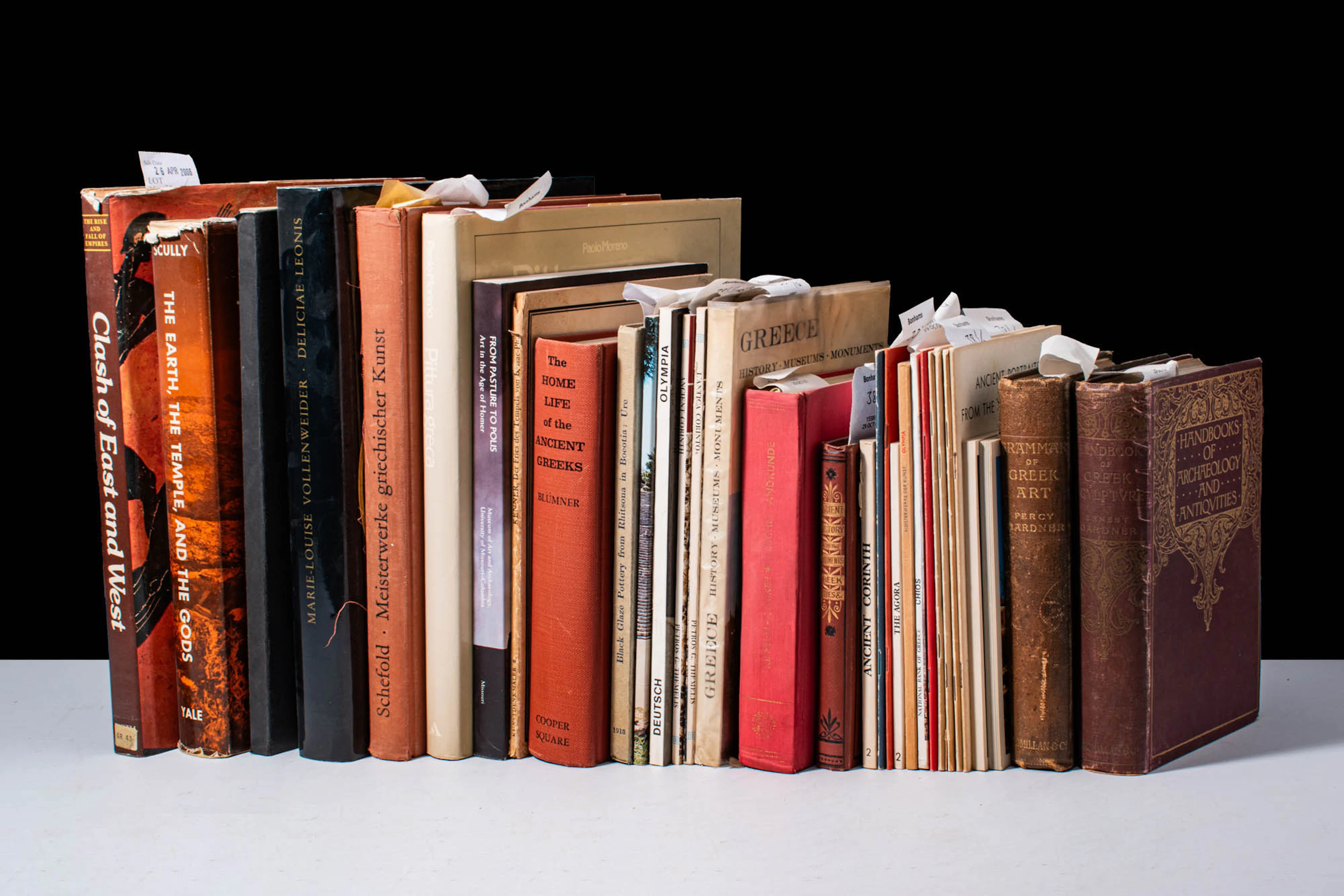 PRINCE LIBRARY - COLLECTION OF BOOKS ON ANCIENT GREEK ART
