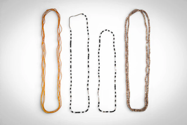 GROUP OF BEAD NECKLACES