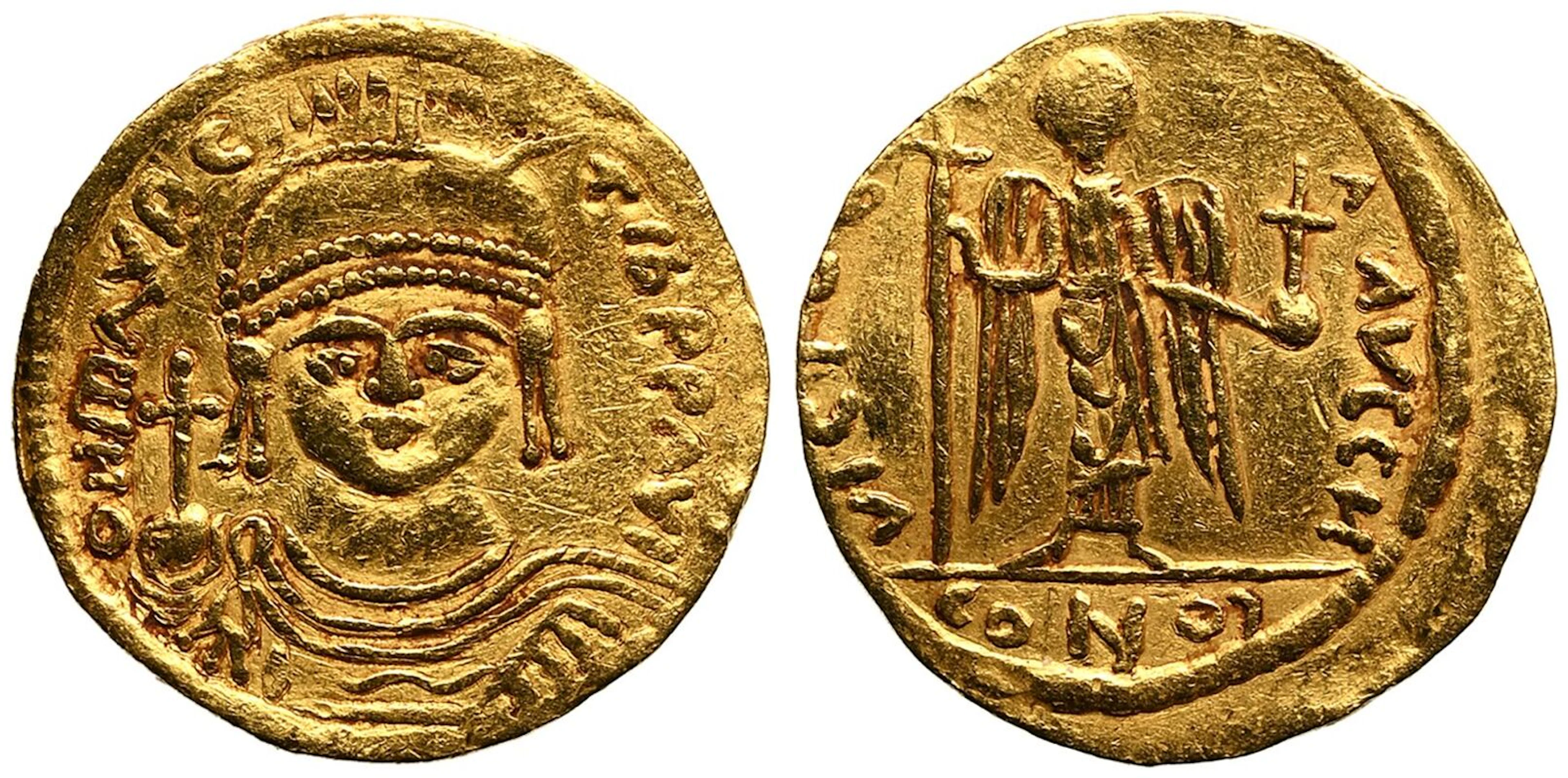 Migrationary: Pseudo-Imperial Uncertain Ruler AD 583-601 AV Solidus