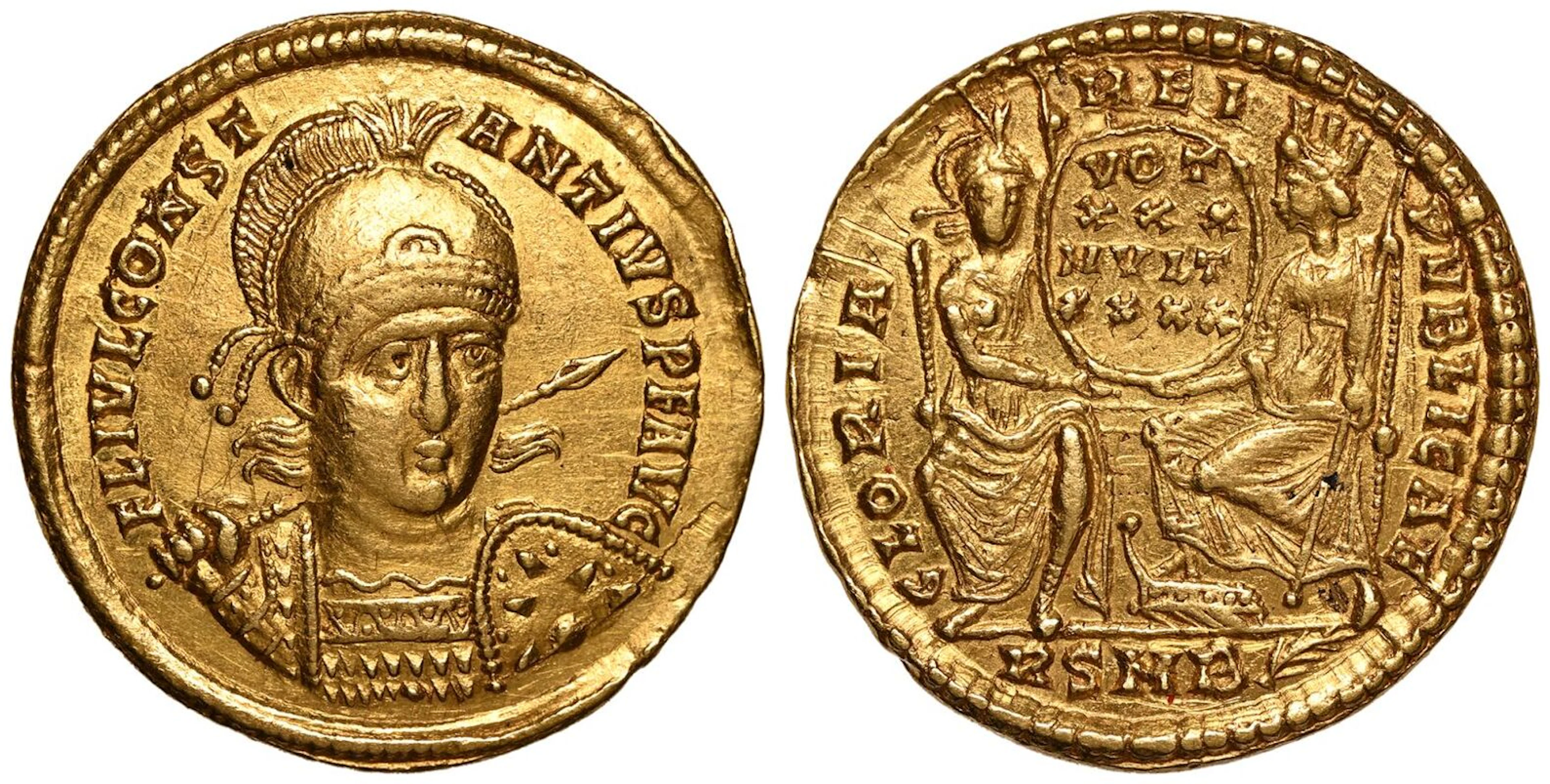 Constantius II AV Solidus