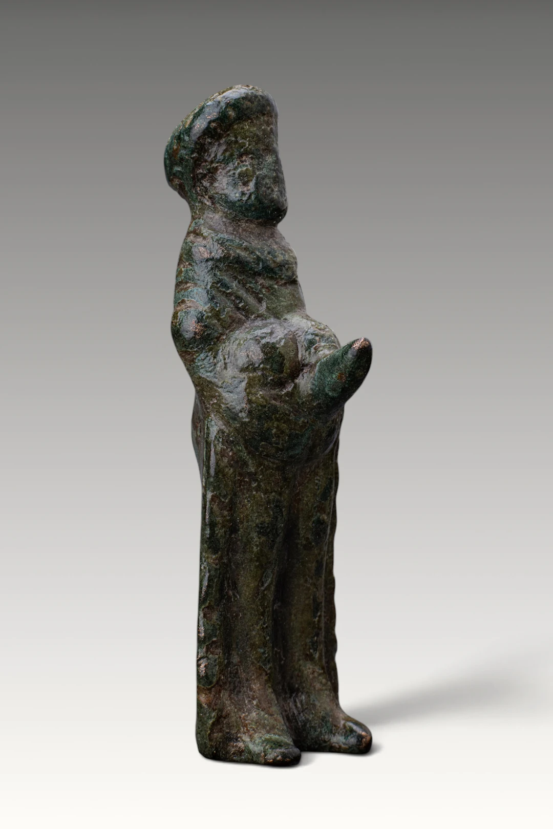 CELTIC-IBERIC BRONZE PRIAPUS FIGURINE