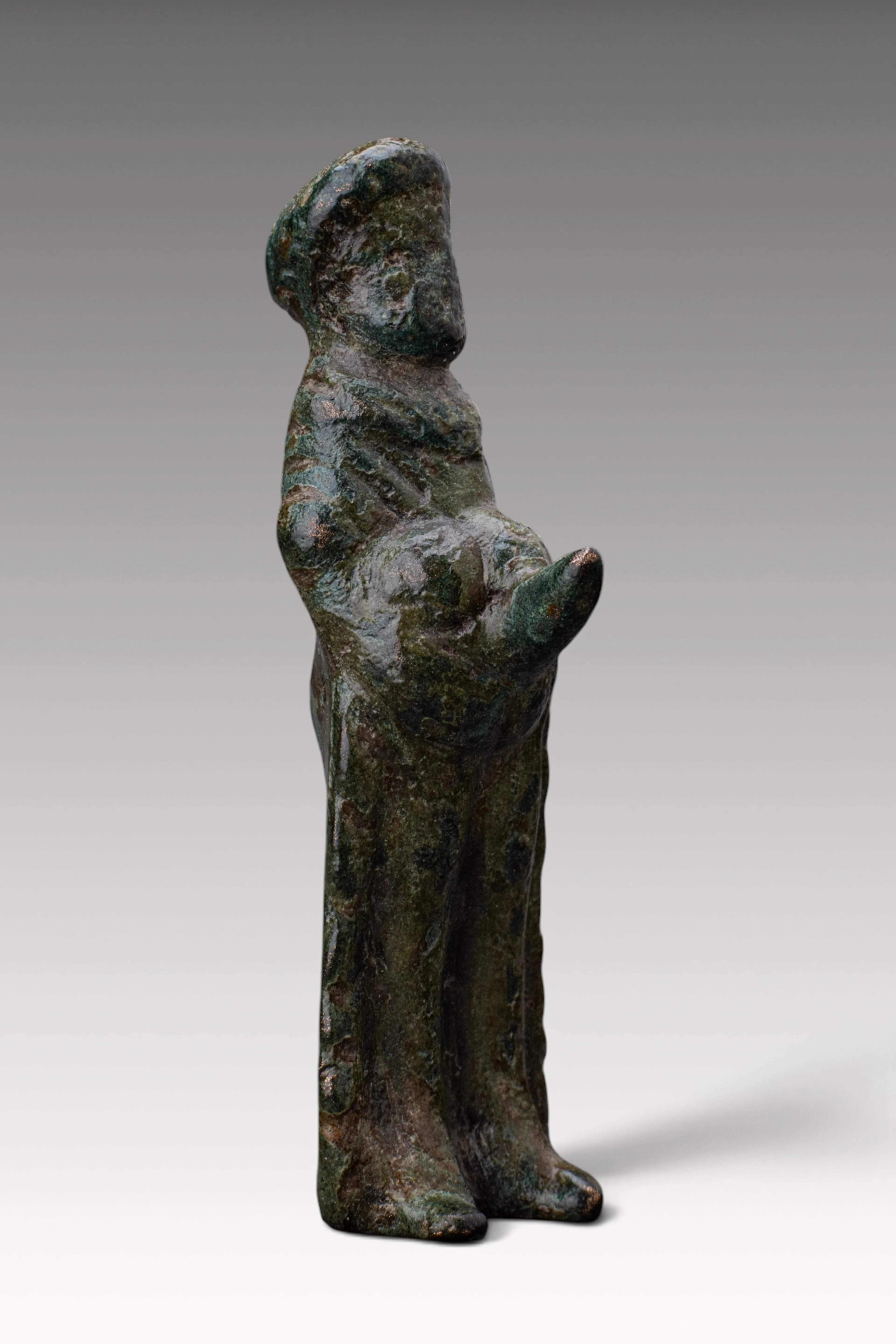 CELTIC-IBERIC BRONZE PRIAPUS FIGURINE