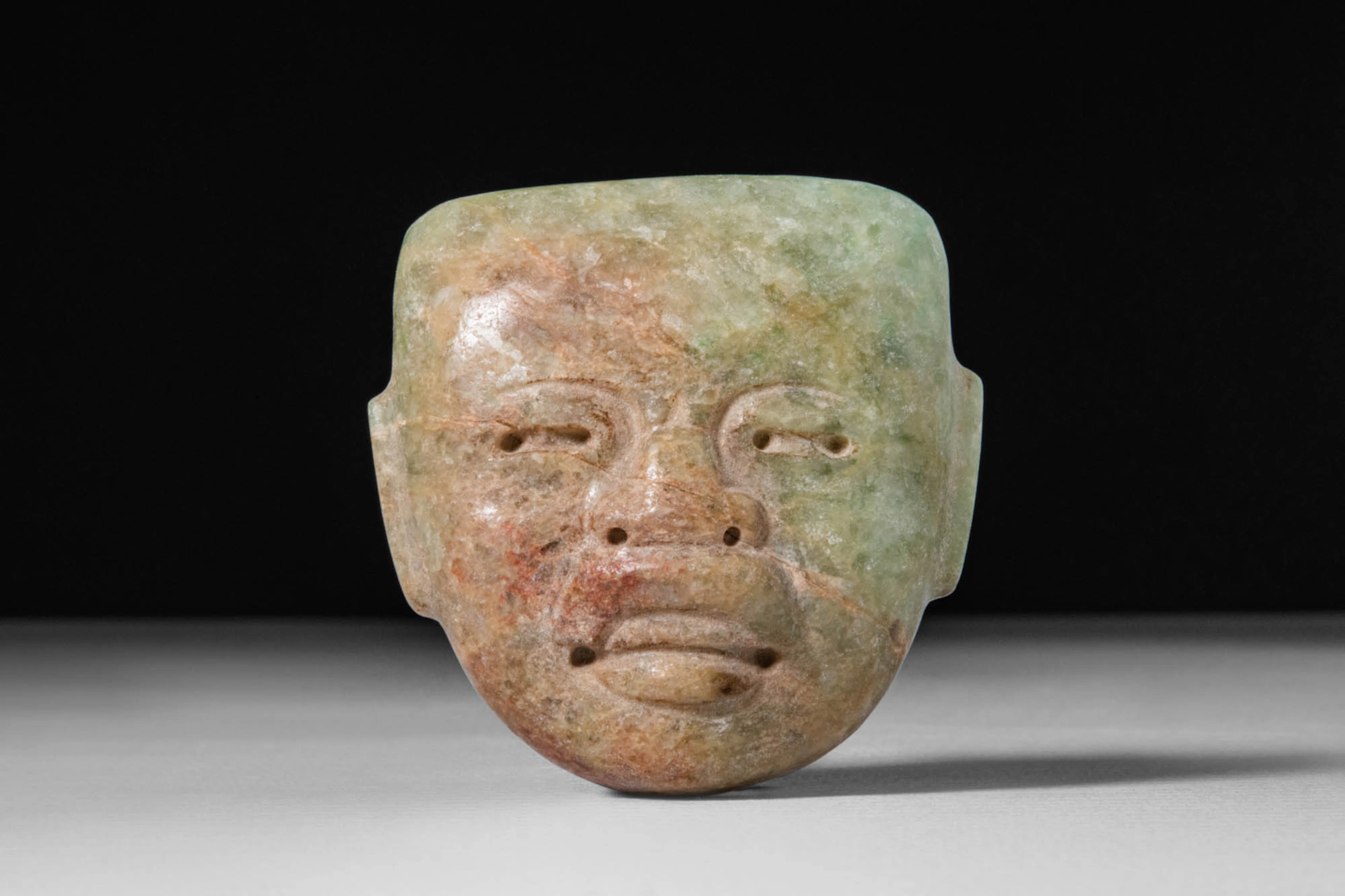 OLMEC JADE MASK