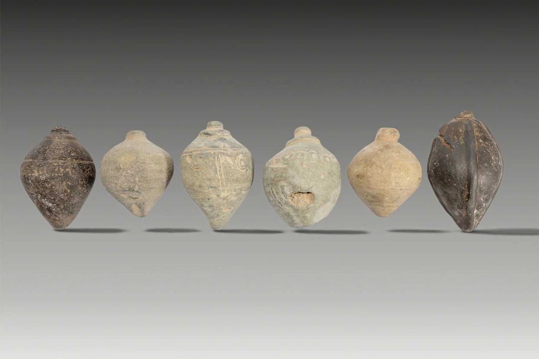 COLLECTION OF BYZANTINE TERRACOTTA GRENADES