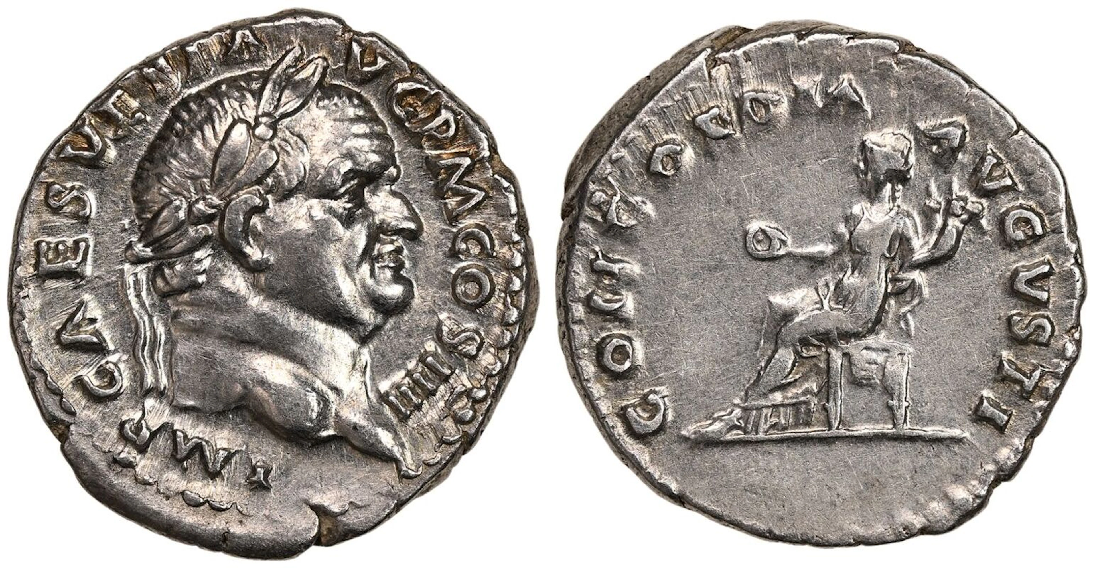 Vespasian AR Denarius