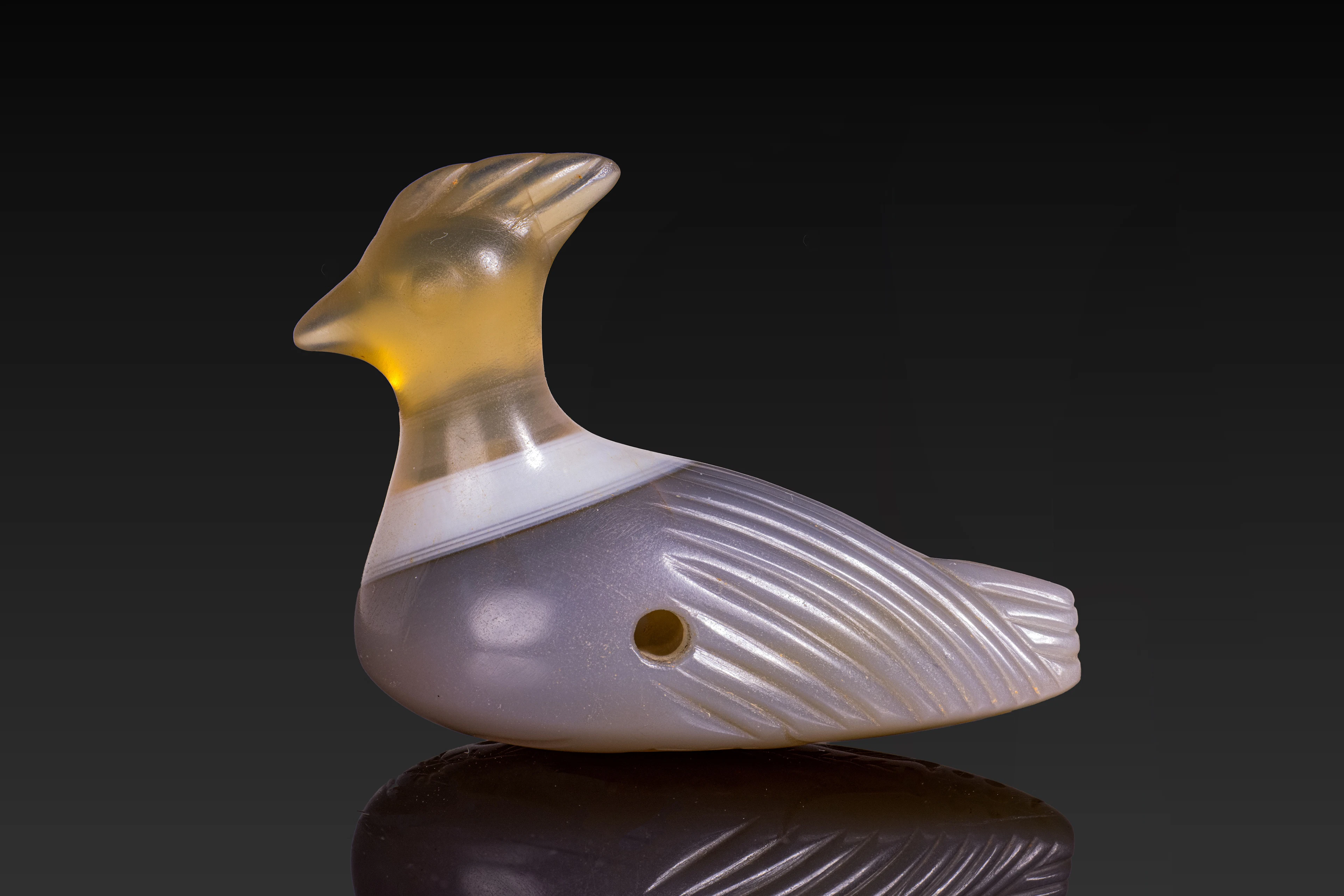 NEAR EASTERN AGATE BIRD-SHAPED SEAL