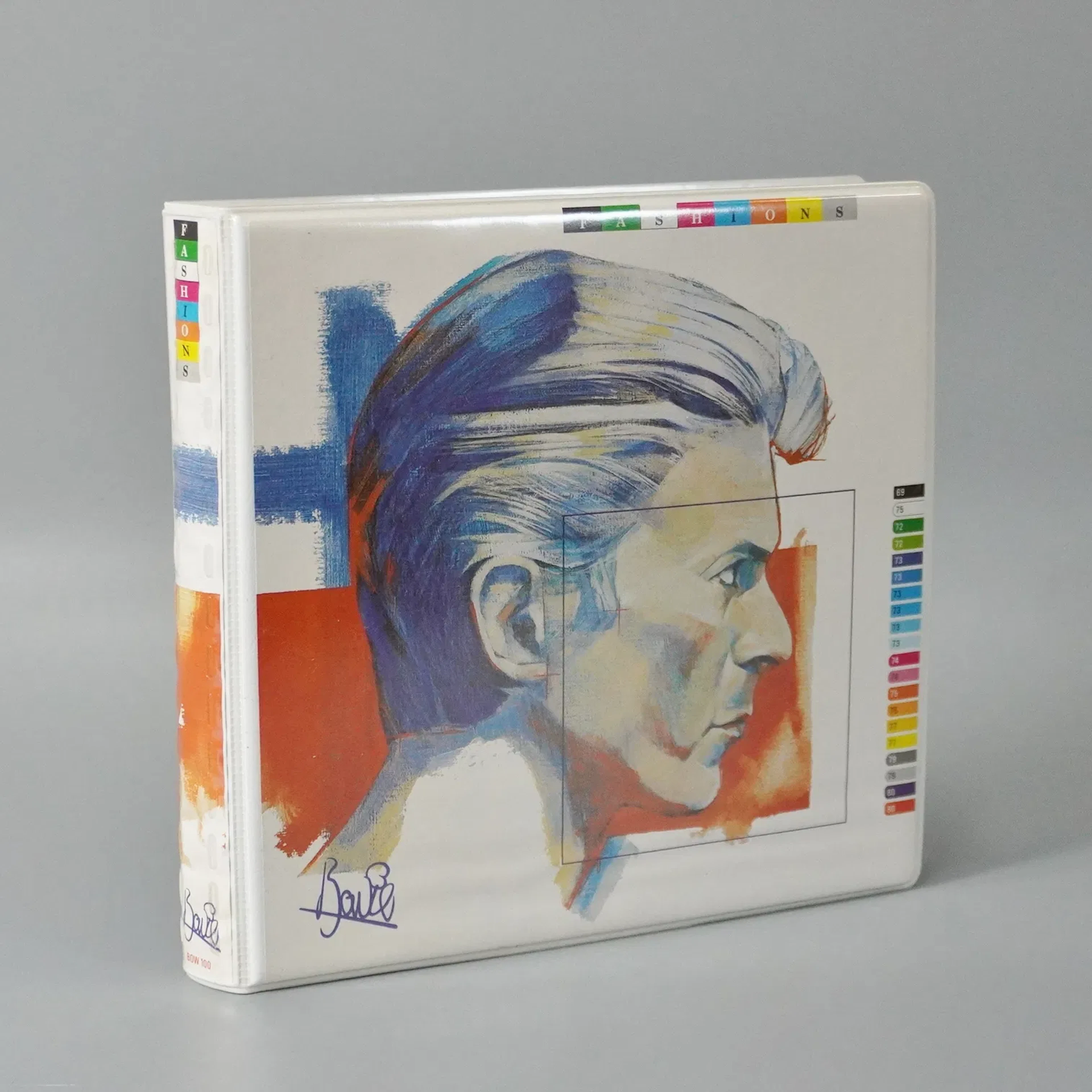 Pärm med bildskivor, 7", David Bowie "Fashions"