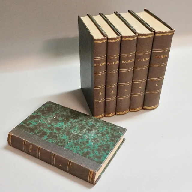 Böcker, Samlade Arbeten av Wilhelm V. Braun, 6 band