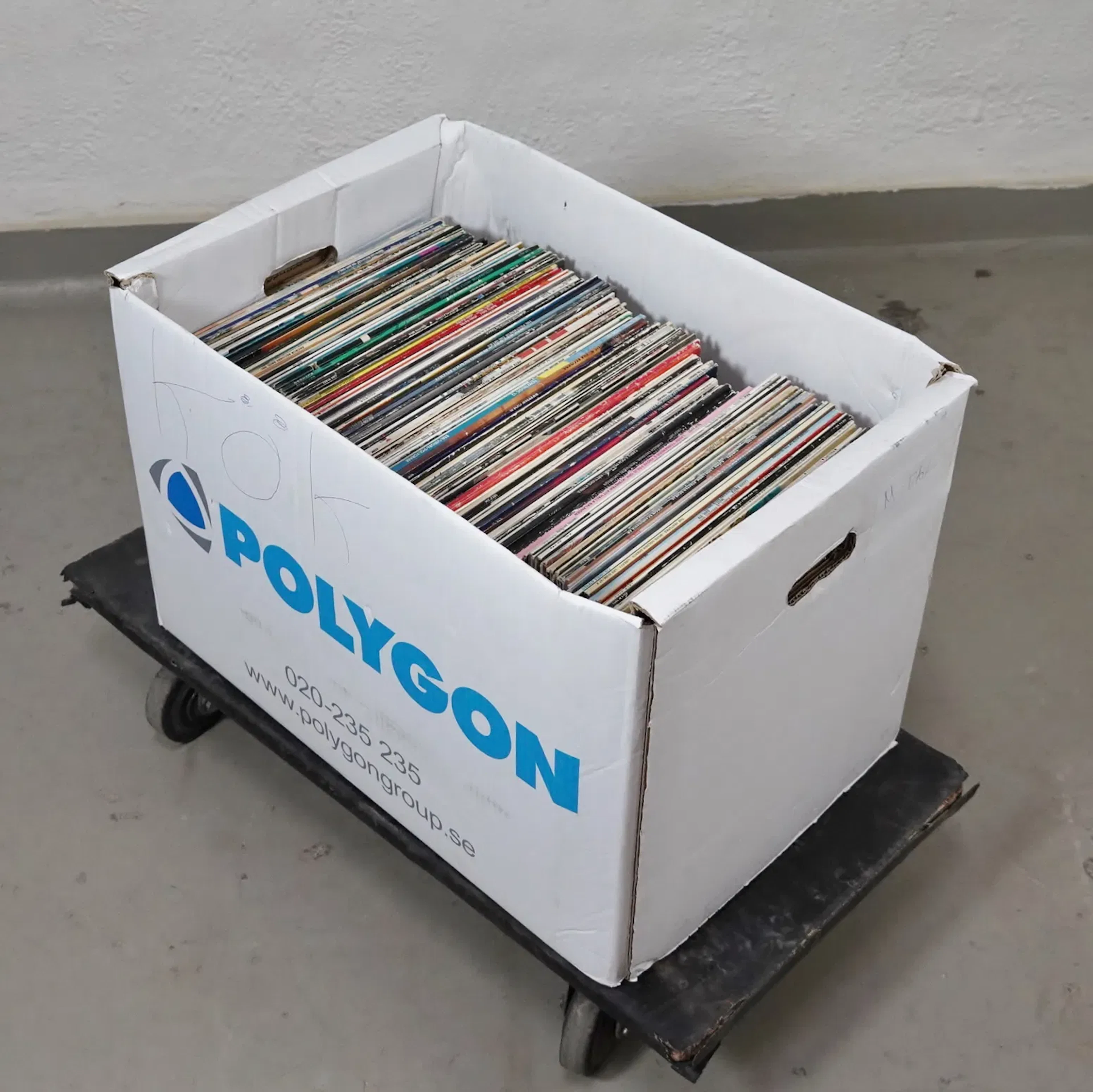 Parti vinylskivor, LP, blandade genrer