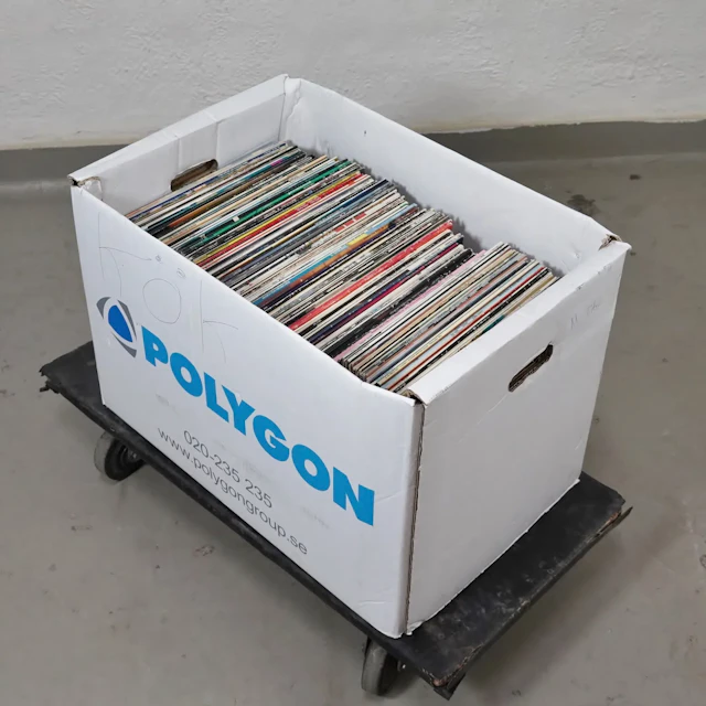 Parti vinylskivor, LP, blandade genrer