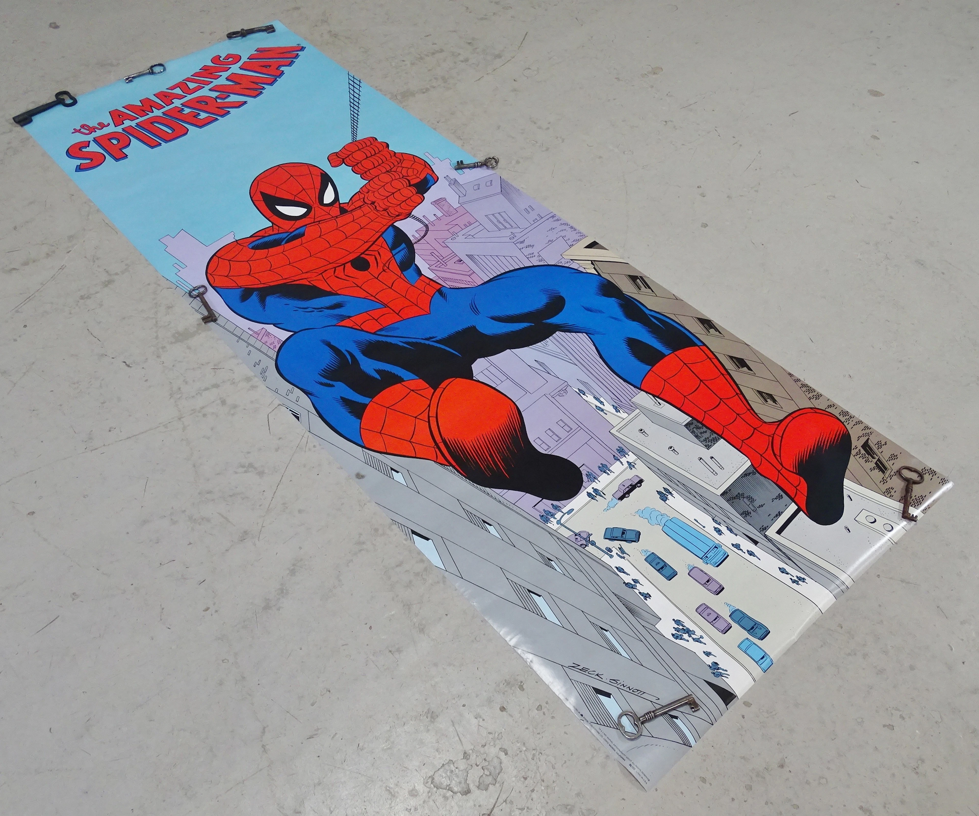 Affisch "the Amazing Spider-man" Marvel Entertainment group, INC, 1987