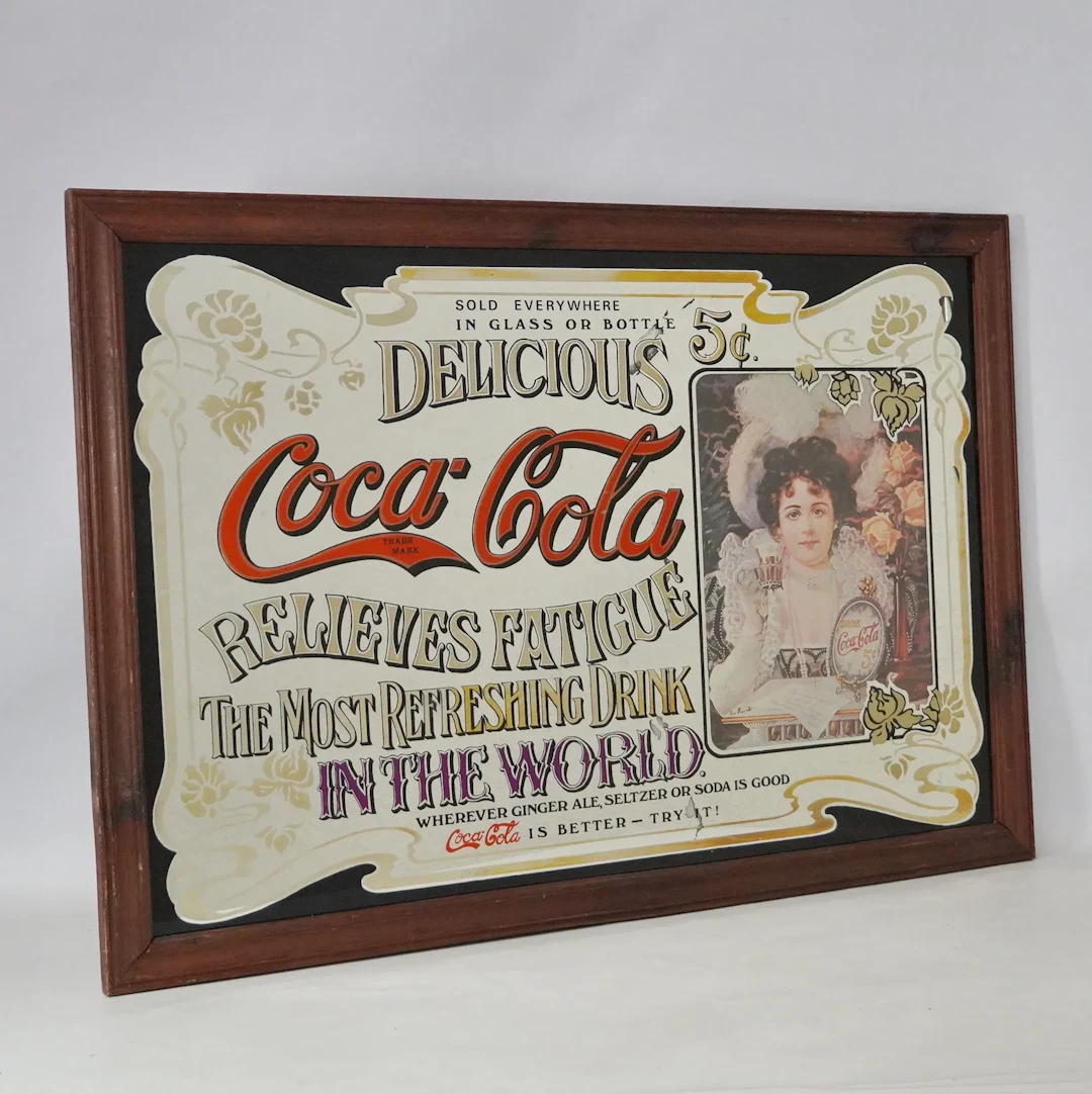 Reklamspegel, Coca-Cola, 1900-tal