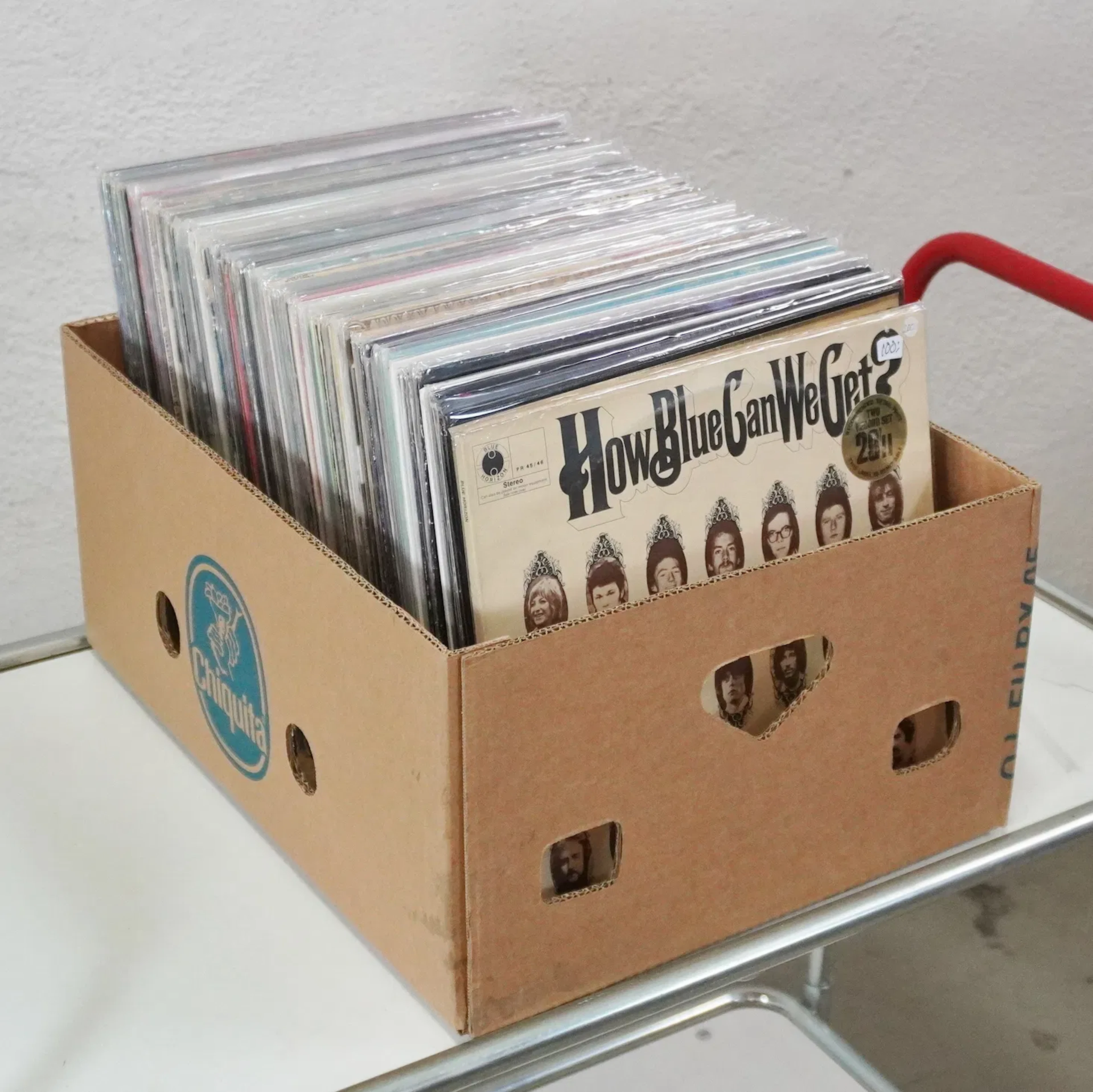 Parti vinylskivor, LP, blandade genrer