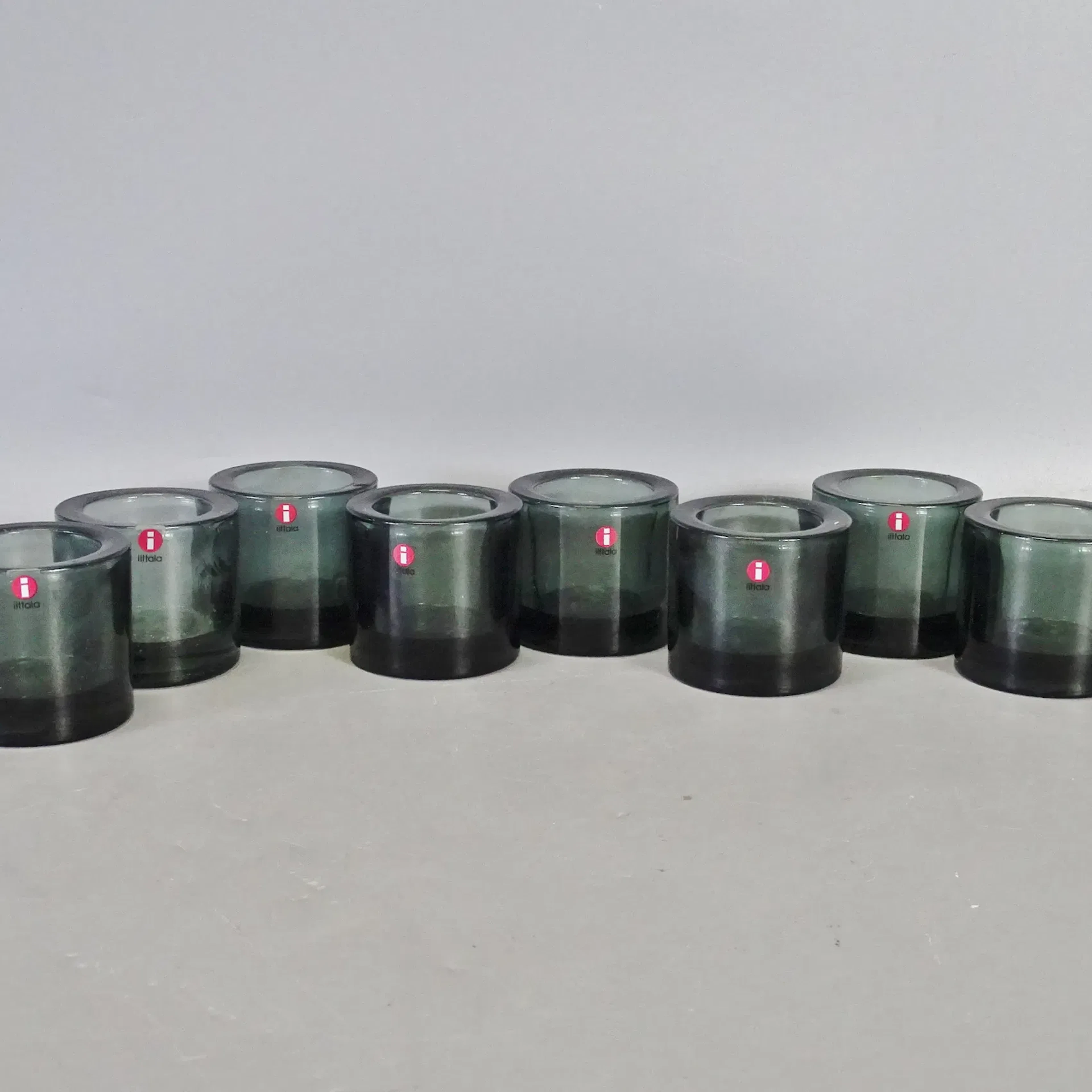 8 st. ljuslyktor "Kivi6", Iittala, Finland