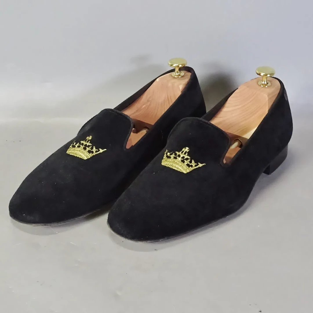1 par herrslippers, Church´s, England