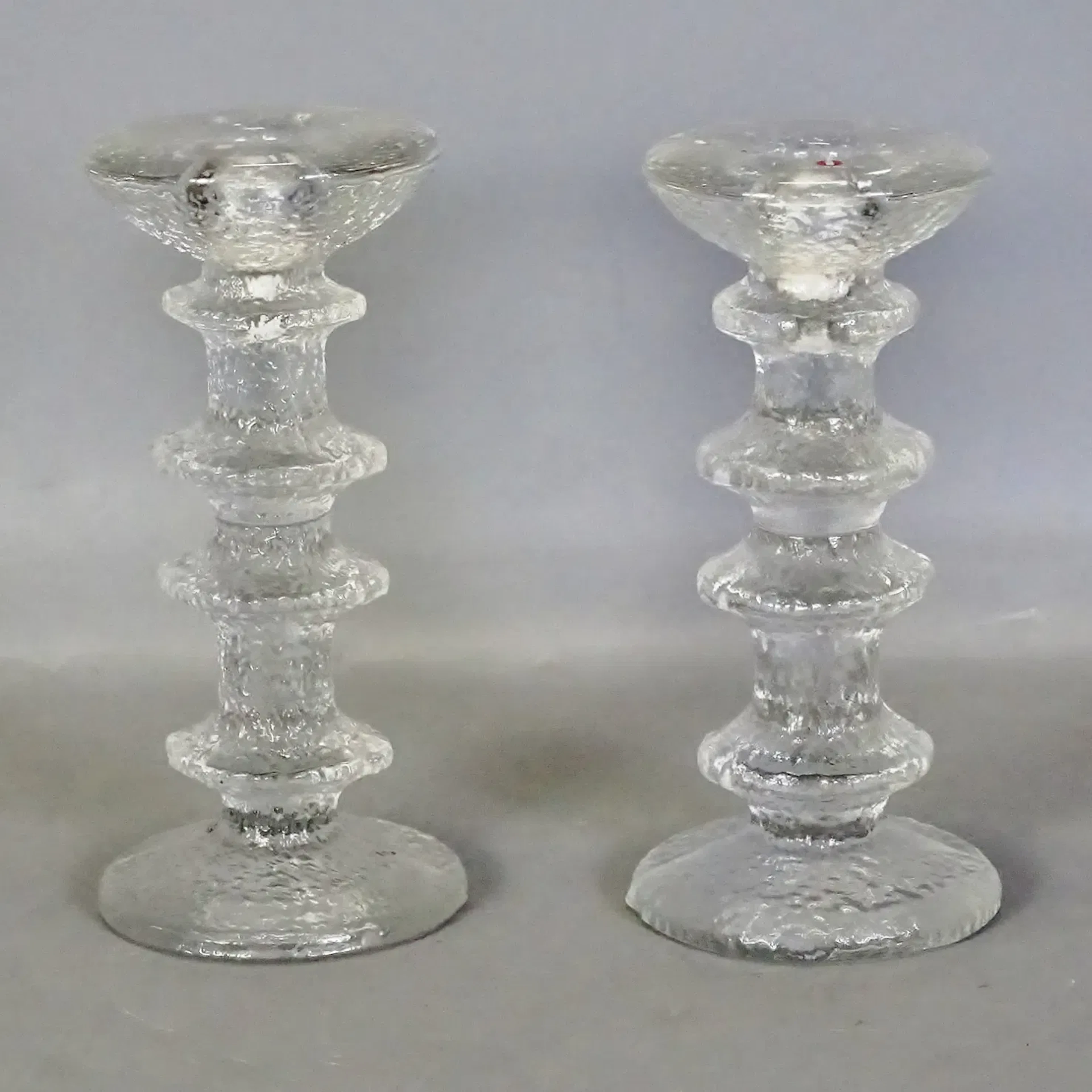 2 st. ljusstakar "Festivo" Timo Sarpaneva, Iittala, Finland
