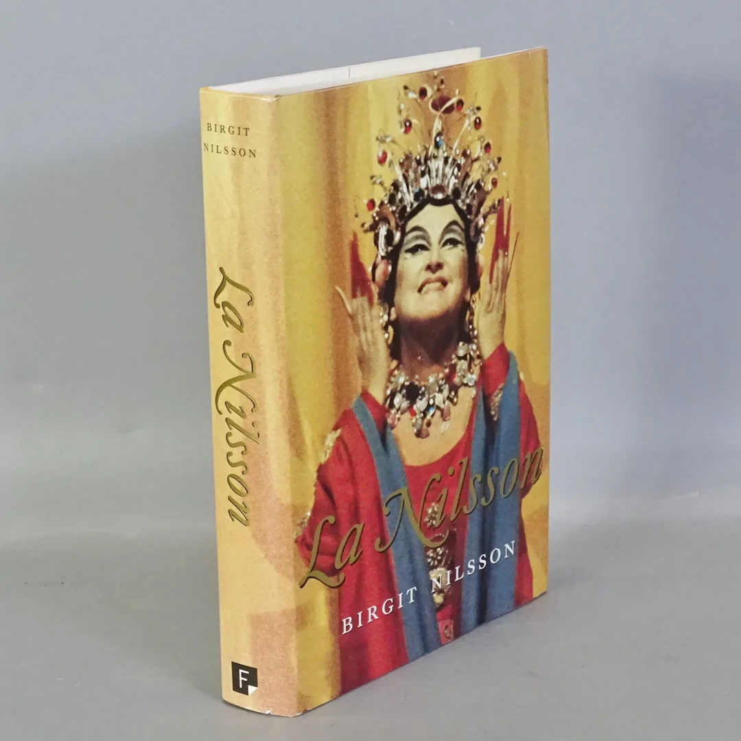 Bok "La Nilsson" Birgit Nilsson, Bokförlaget T. Fischer & Co. 1995