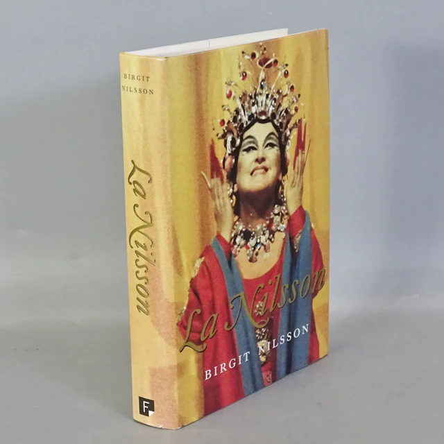 Bok "La Nilsson" Birgit Nilsson, Bokförlaget T. Fischer & Co. 1995