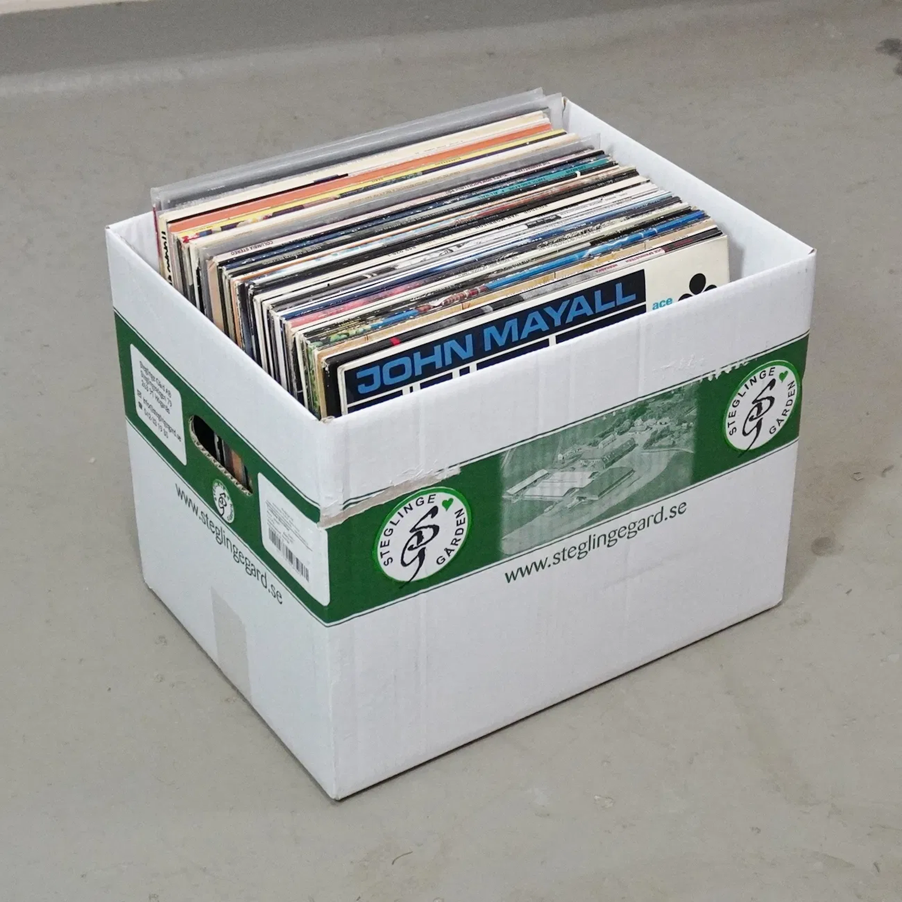 Parti vinylskivor, LP, blandade genrer