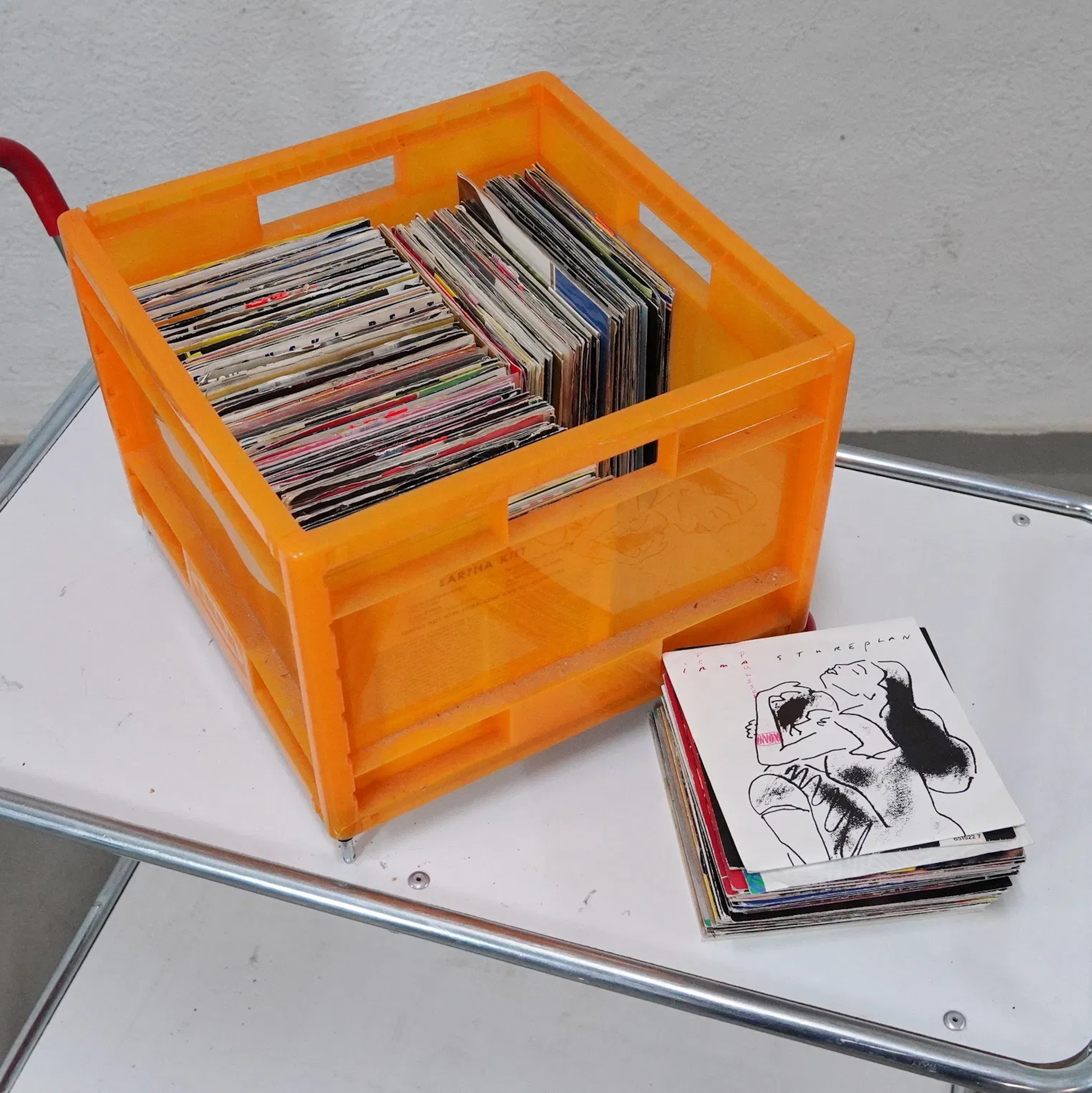 Parti vinylskivor, singel/EP, blandade genrer